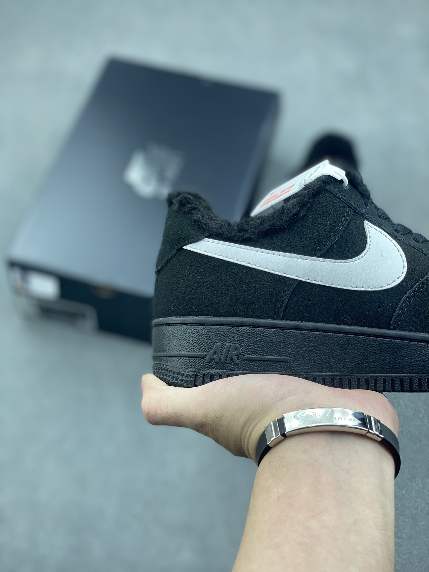 Nike X Ambush Air Force 1 Low Black DV3464-001 Leather Structure Sneakers 6 i1728762426 393 0