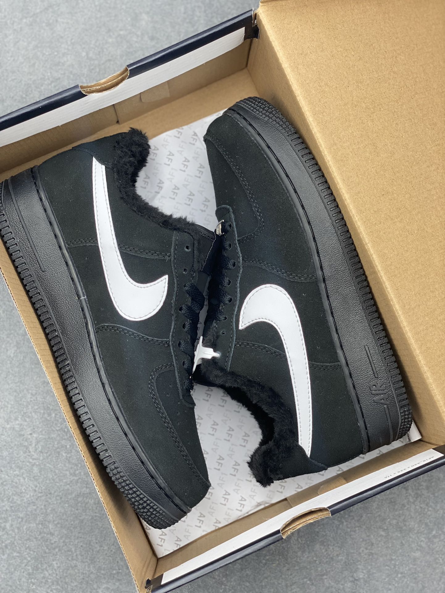 Nike X Ambush Air Force 1 Low Black DV3464-001 Leather Structure Sneakers 10 i1728762426 5209 3