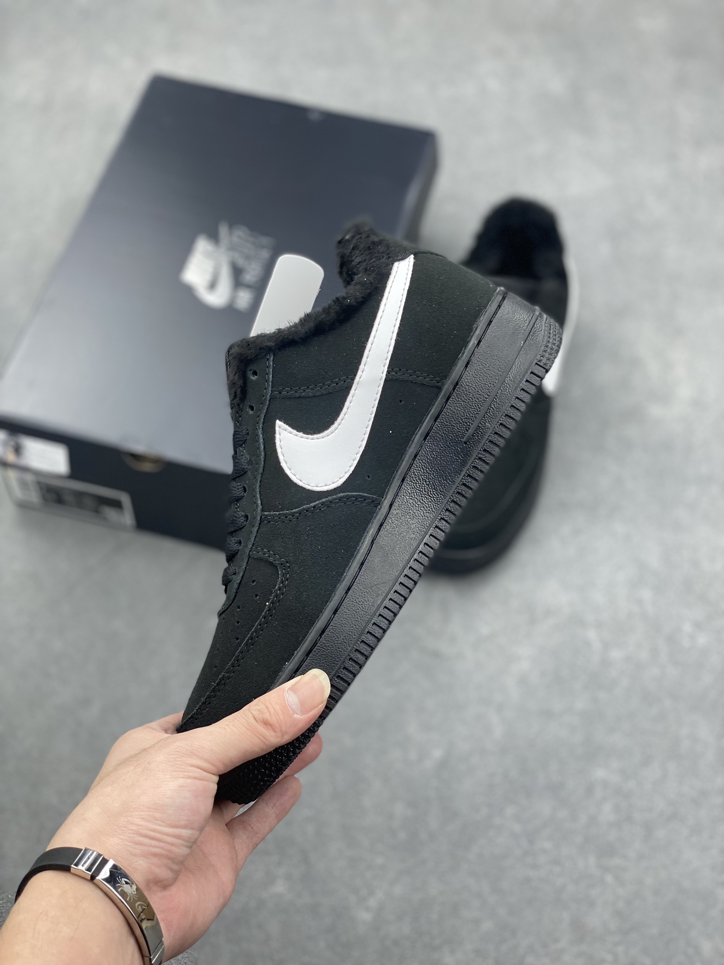 Nike X Ambush Air Force 1 Low Black DV3464-001 Leather Structure Sneakers 4 i1728762426 5252 6