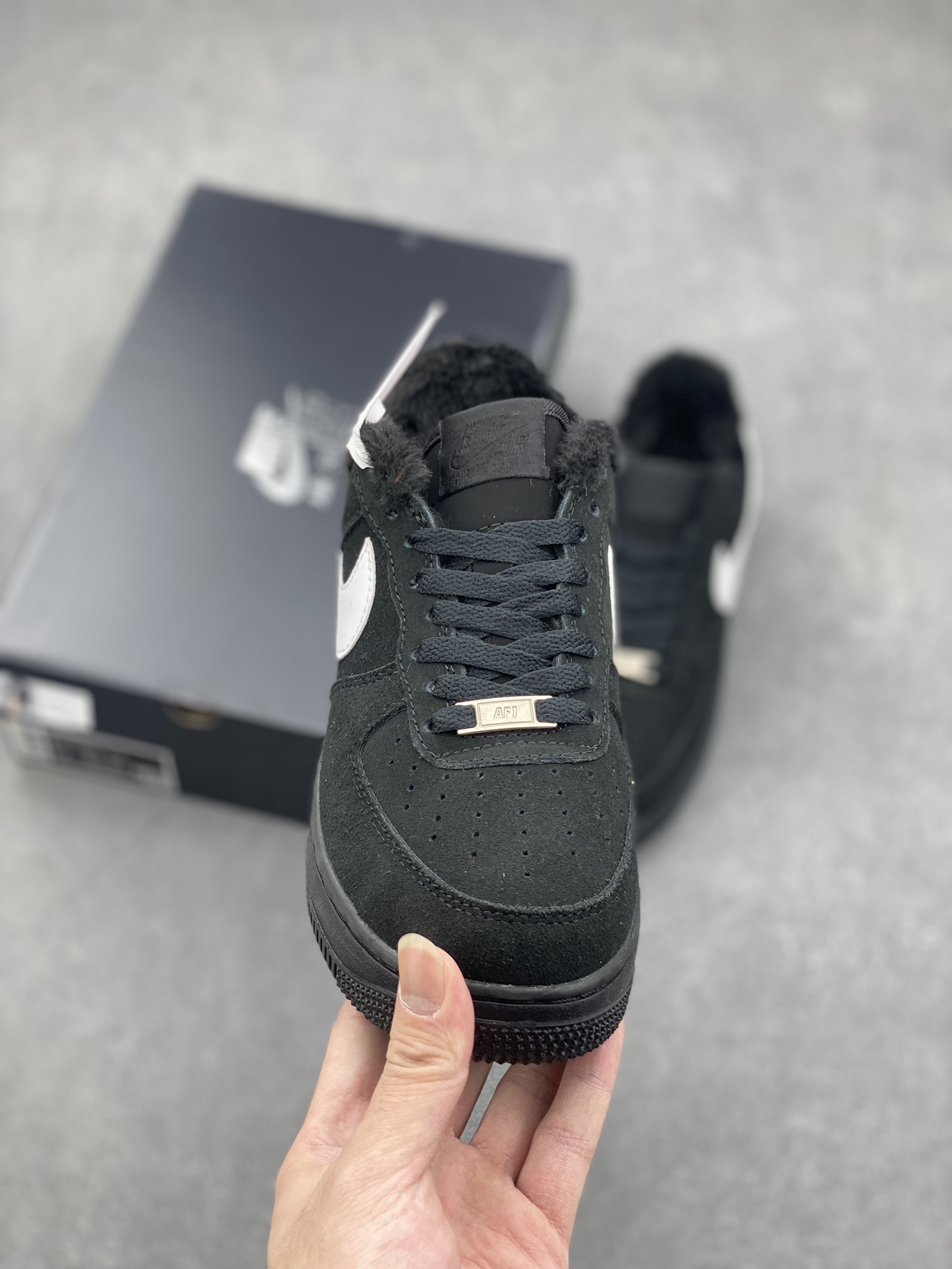 Nike X Ambush Air Force 1 Low Black DV3464-001 Leather Structure Sneakers 3 i1728762426 7295 8
