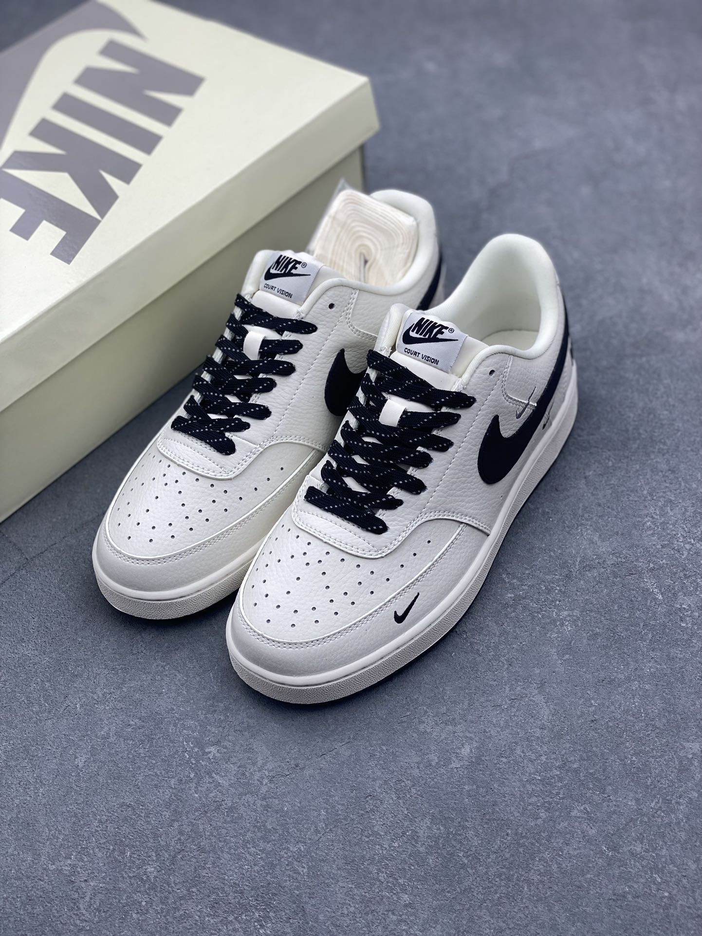 Nike Court Vision Low Triple Swoosh Sneakers - Versatile, Durable & Comfortable 9 i1728762645 9907 2
