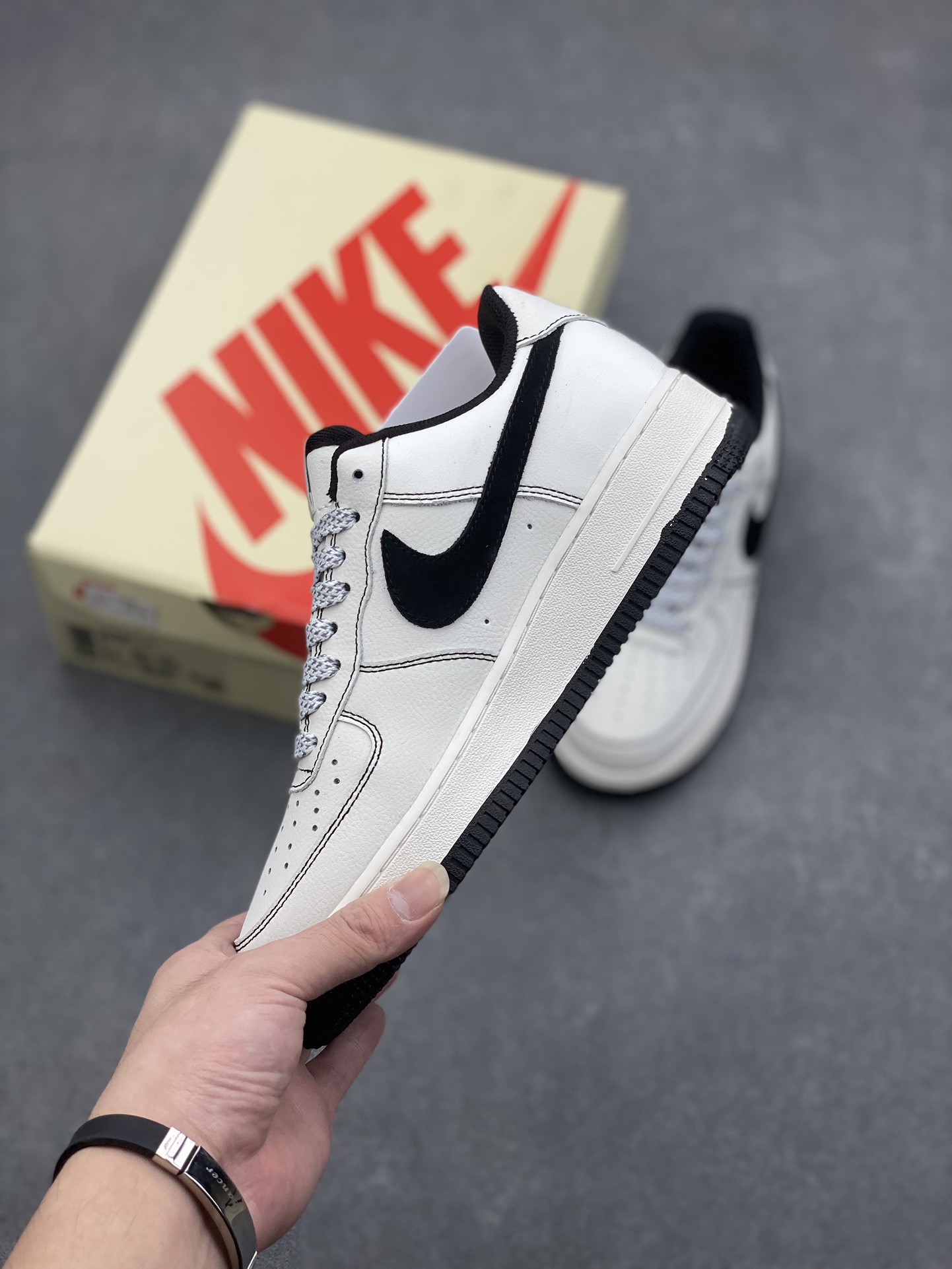 Nike Air Force 1 Low Carhartt White Black Sneakers - Casual, Comfortable 4 i1729104195 9040 1