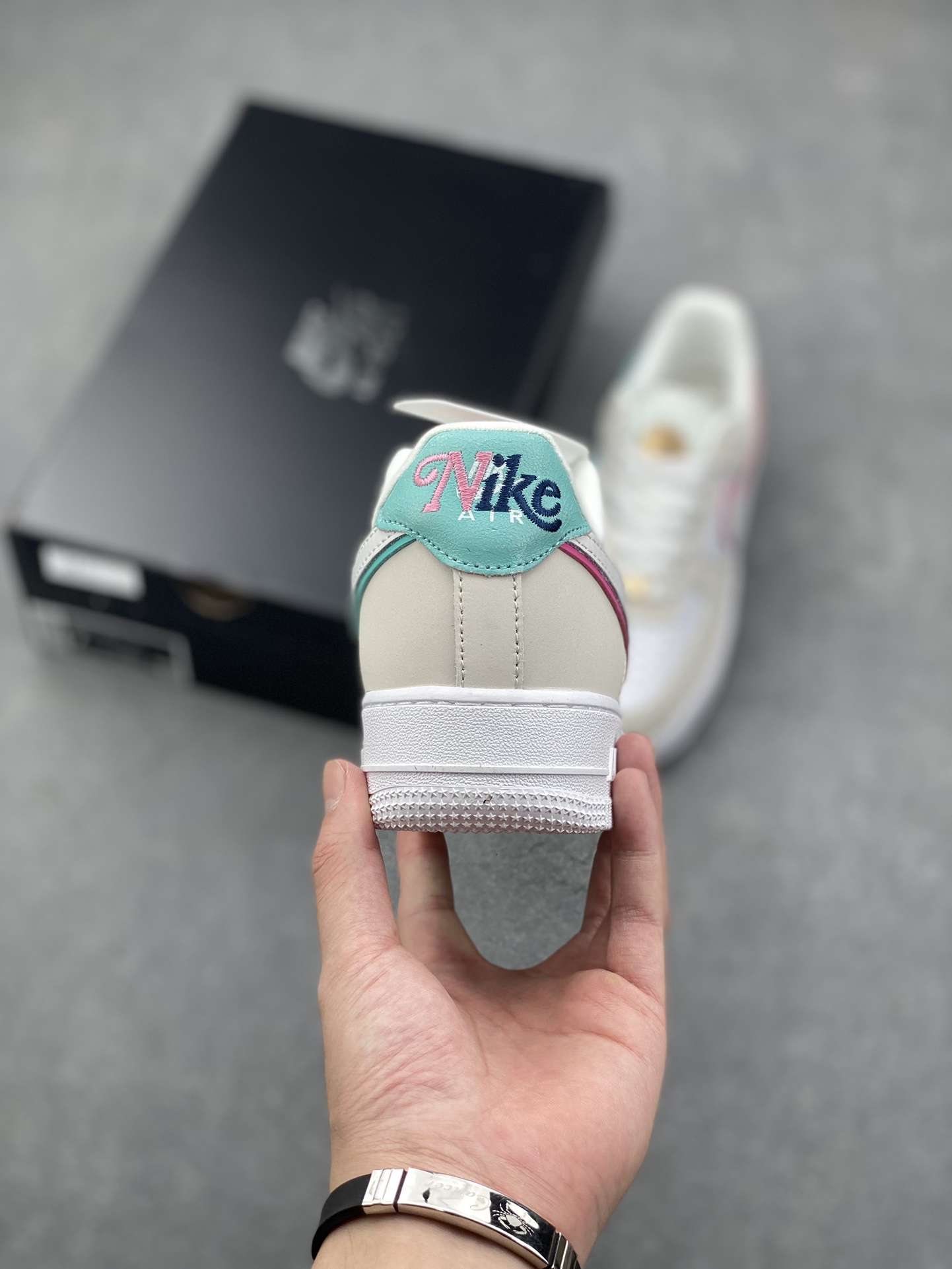 Nike Air Force 1 '07 Low Olympic White Pink Sneakers HM3694-011 5 i1729268142 382 8