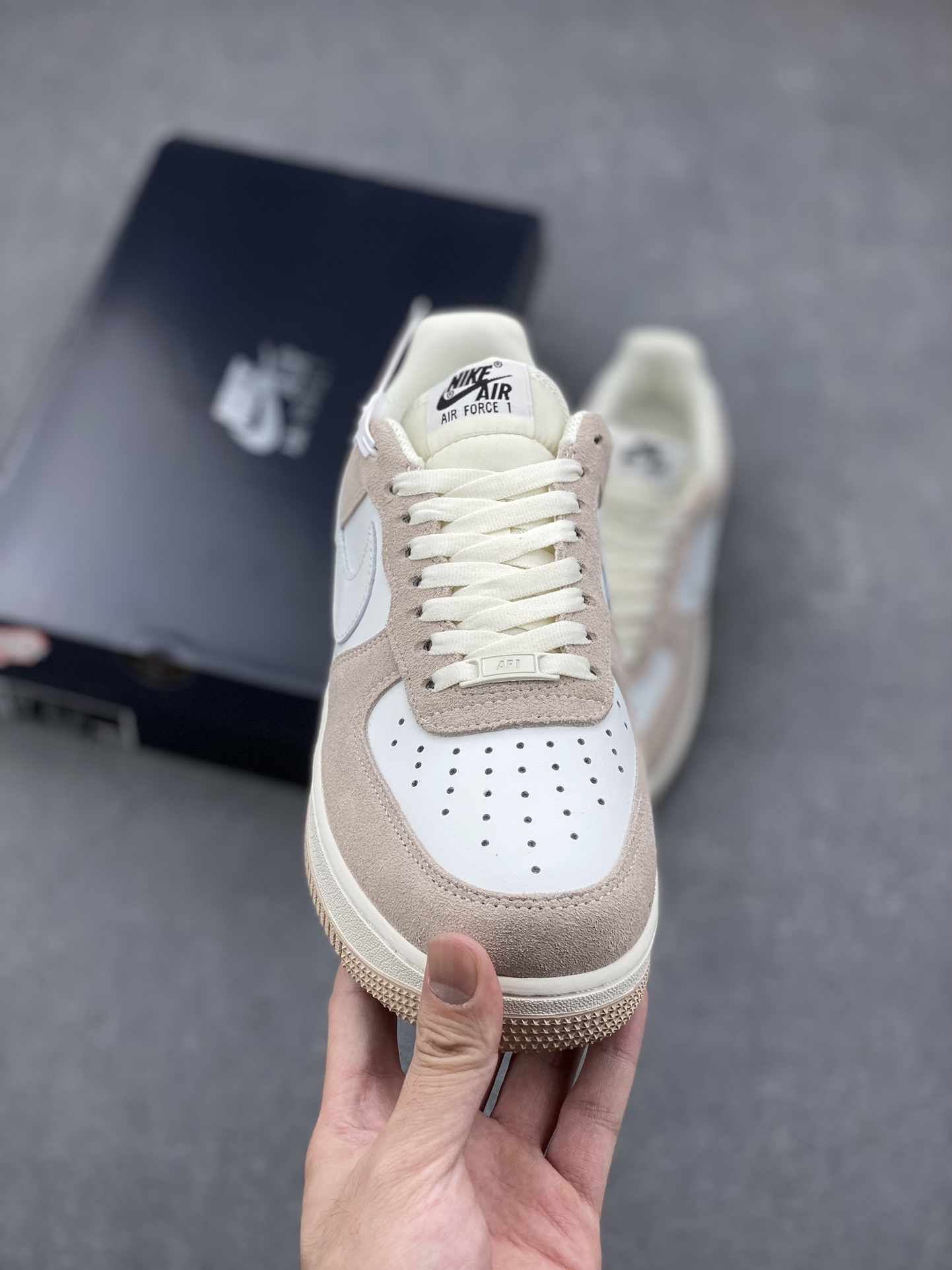 Nike Air Force 1 Low '07 Suede White Brown Wheat Casual Sneakers 3 i1729268278 9819 5