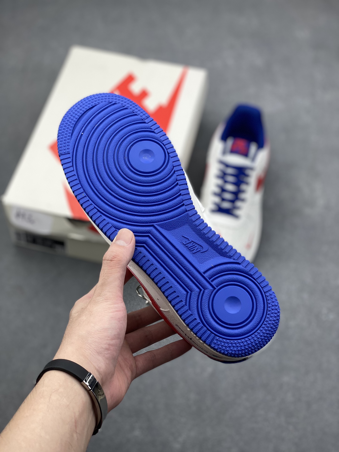 Nike Air Force 1 '07 Low White/Red/Blue Men's Sneakers, Limited Edition 7 i1729268530 2175 3