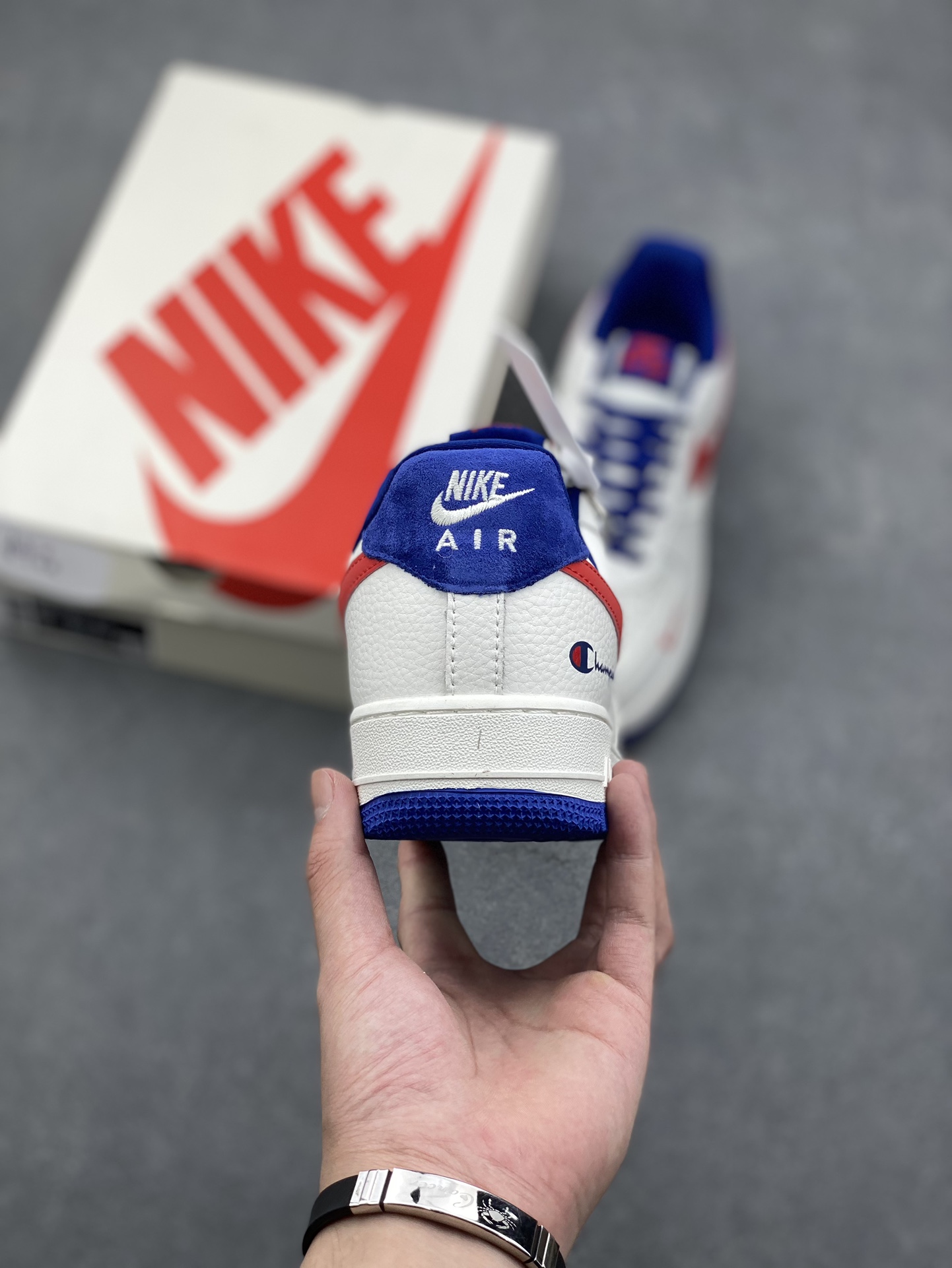 Nike Air Force 1 '07 Low White/Red/Blue Men's Sneakers, Limited Edition 5 i1729268530 8509 0