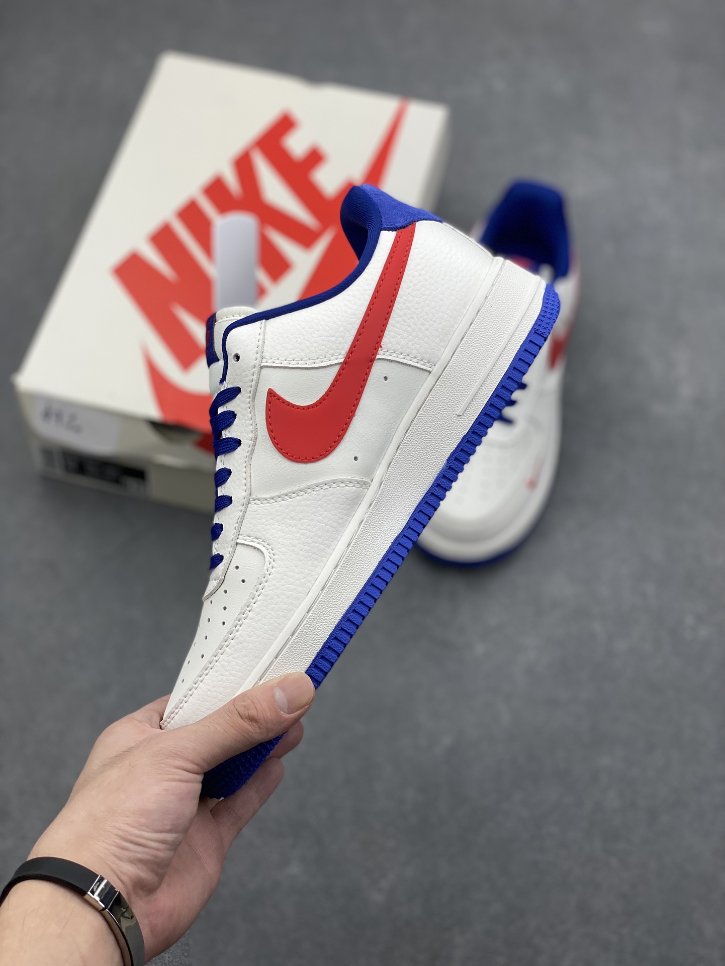Nike Air Force 1 '07 Low White/Red/Blue Men's Sneakers, Limited Edition 4 i1729268530 9802 5