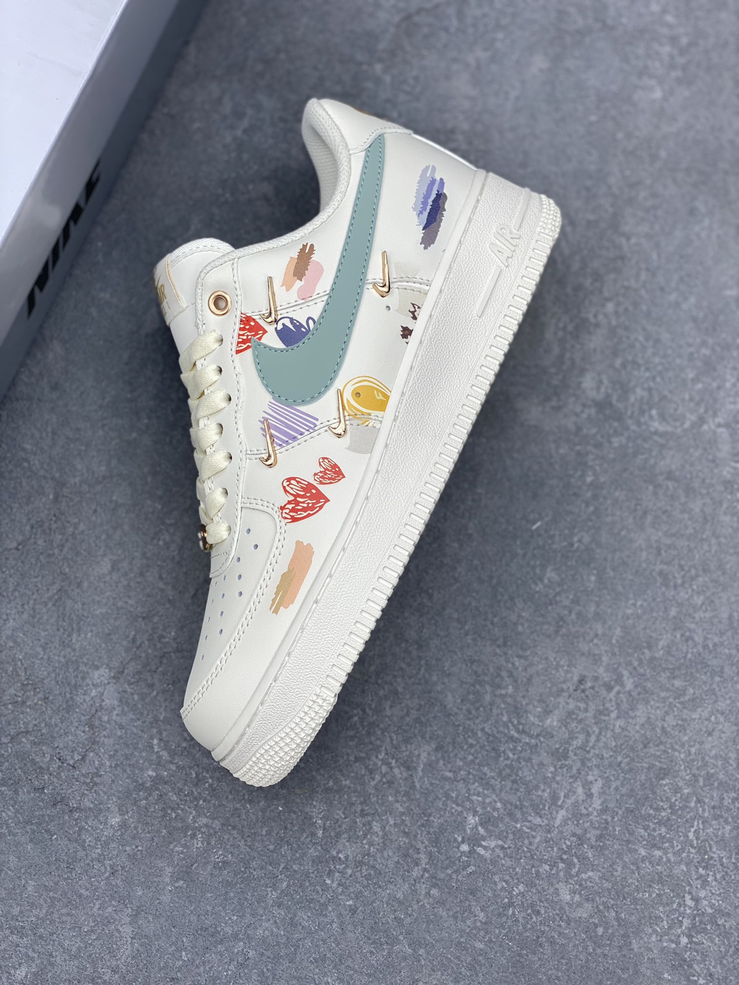 Nike Air Force 1 Low Anime Custom Sneakers - Mint Mambo, Limited Edition 8 i1729354340 4686 0