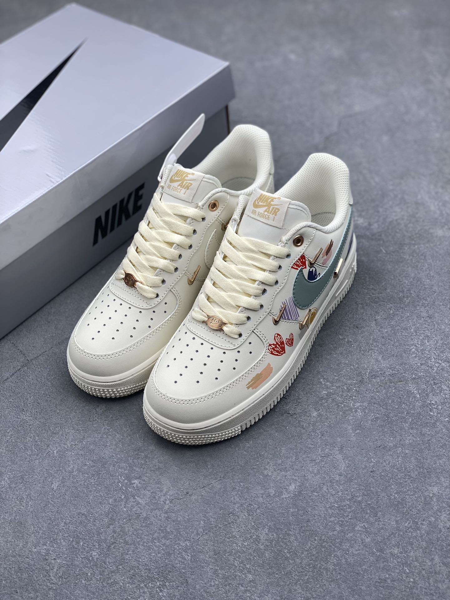 Nike Air Force 1 Low Anime Custom Sneakers - Mint Mambo, Limited Edition 9 i1729354340 9073 6