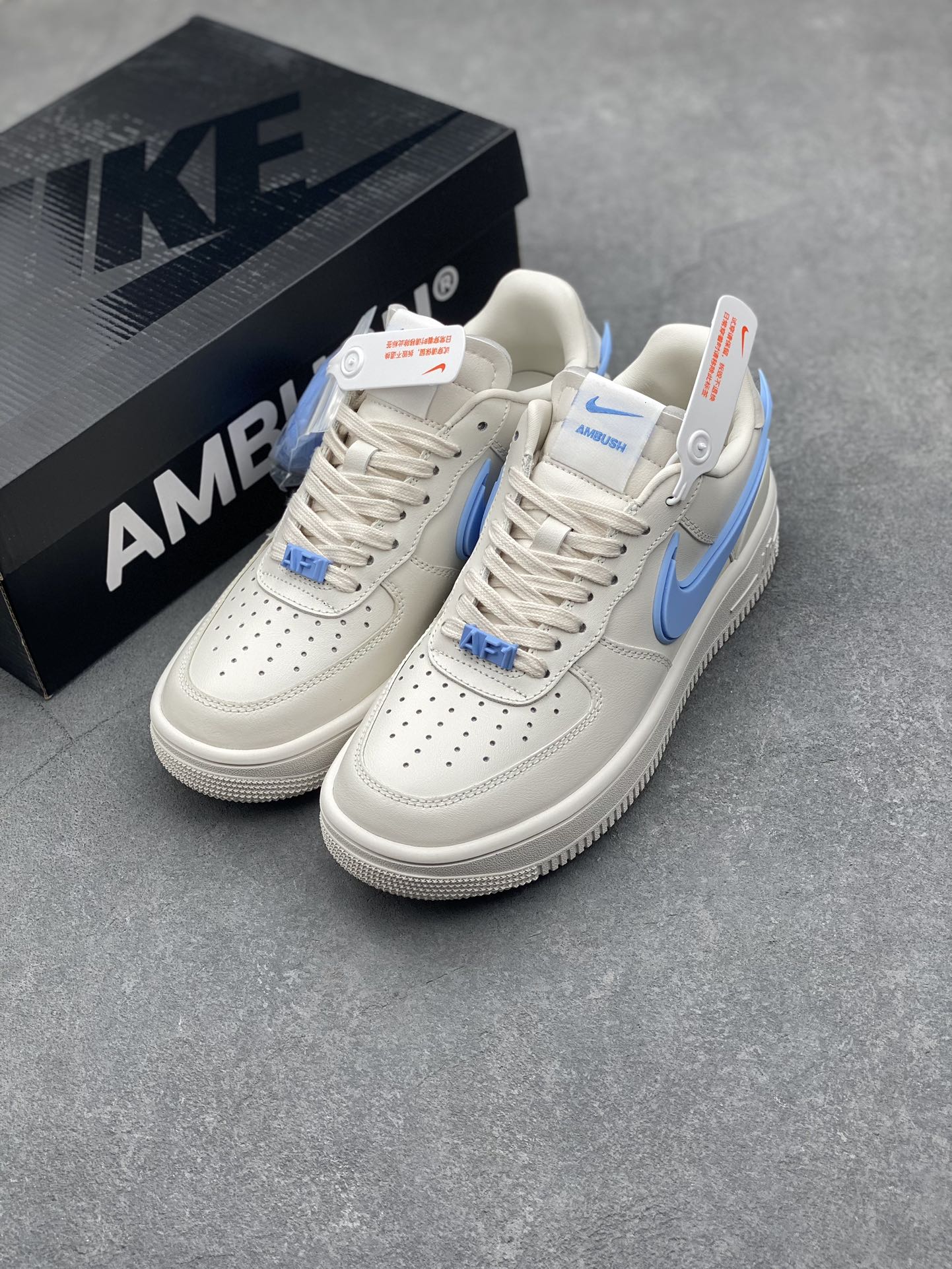 AMBUSH x Nike Air Force 1 Low SP 'Phantom' Sneakers 9 i1729795054 2598 7