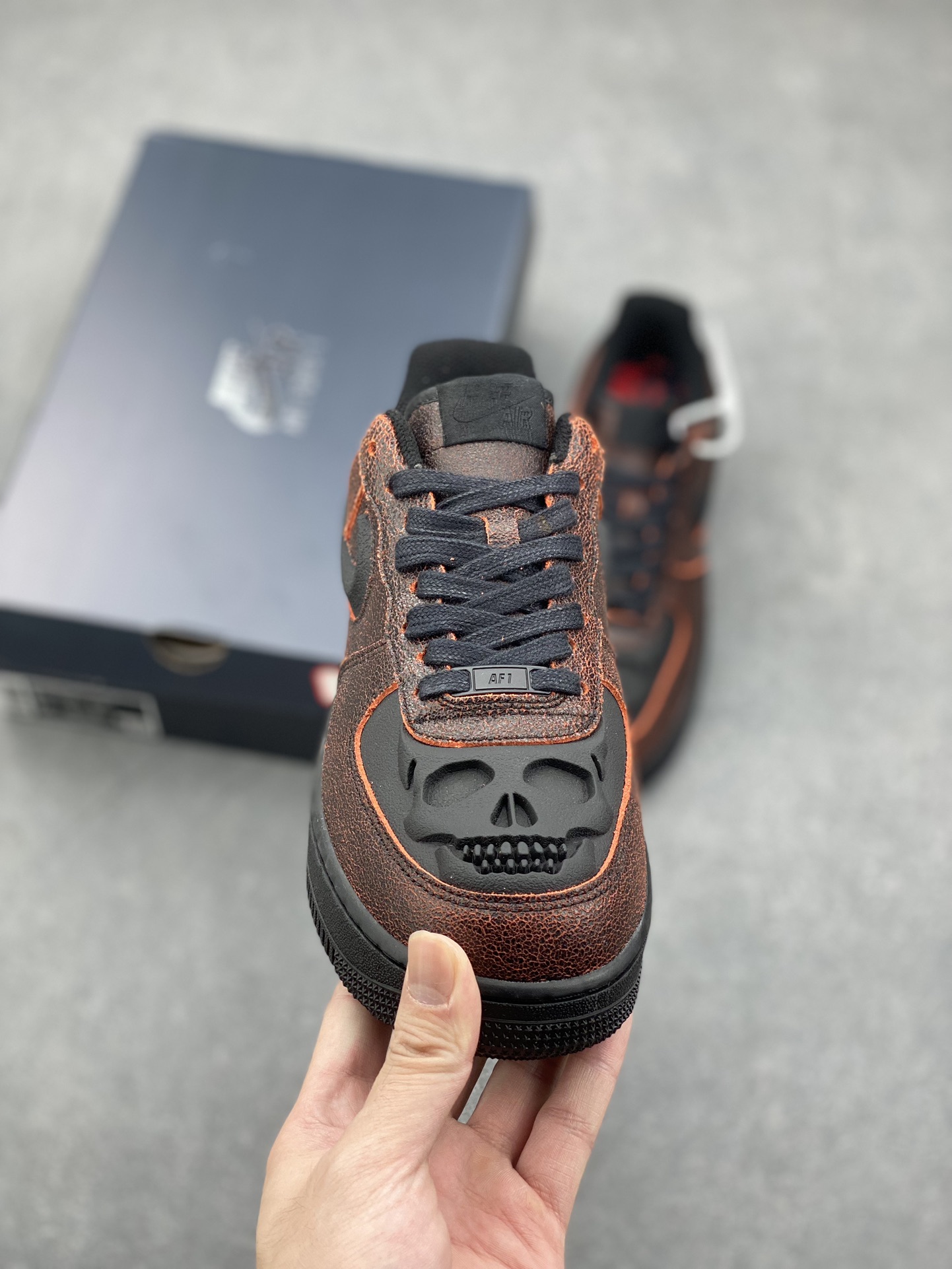 Nike Air Force 1 Low 07 'Halloween' 2024 - Wine Red, Original Edition 3 i1729964400 701 0