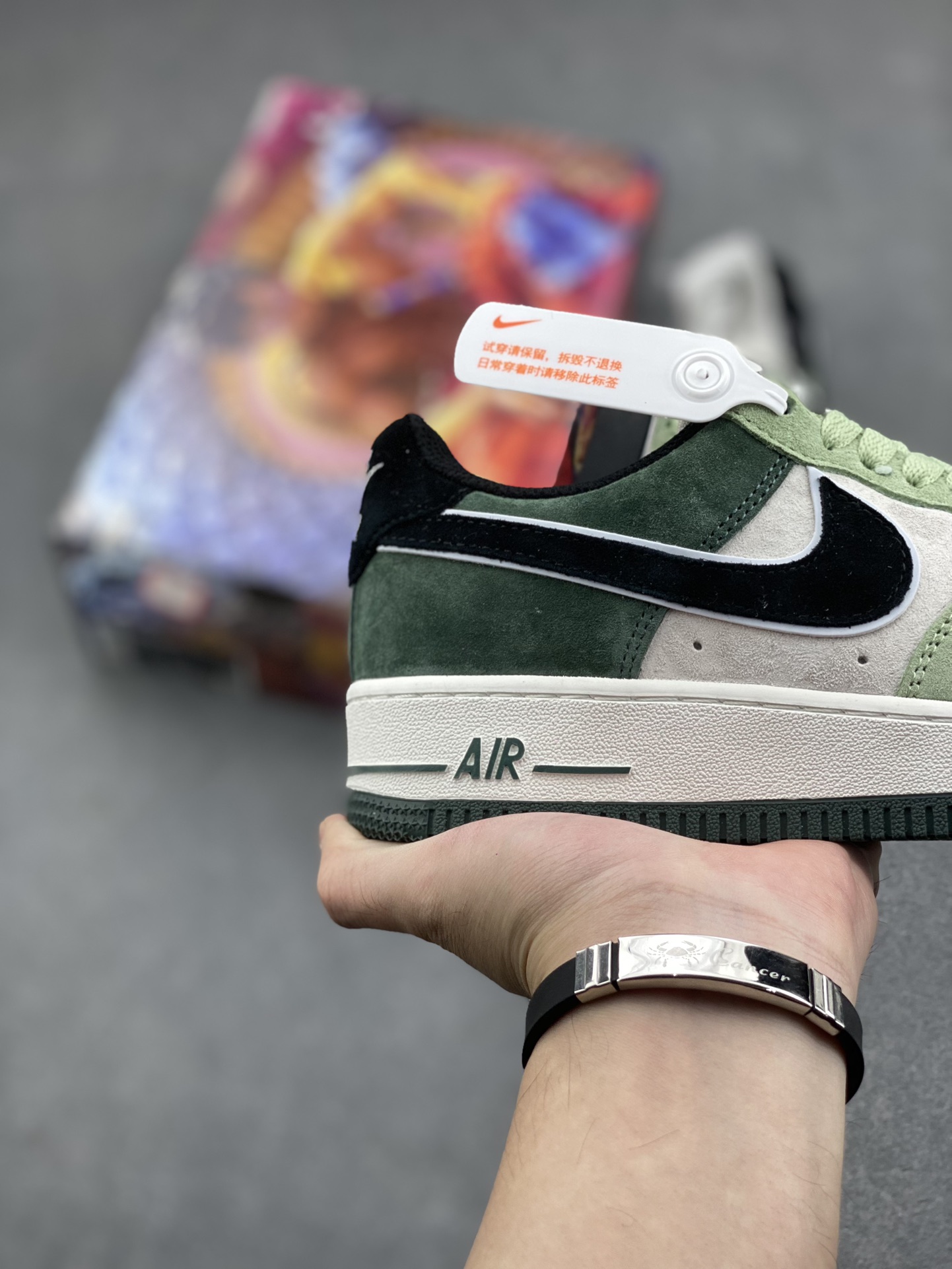 Nike Air Force 1 '07 Low Green Suede Sneakers - Iconic Style & Comfort 6 i1729964564 4637 3