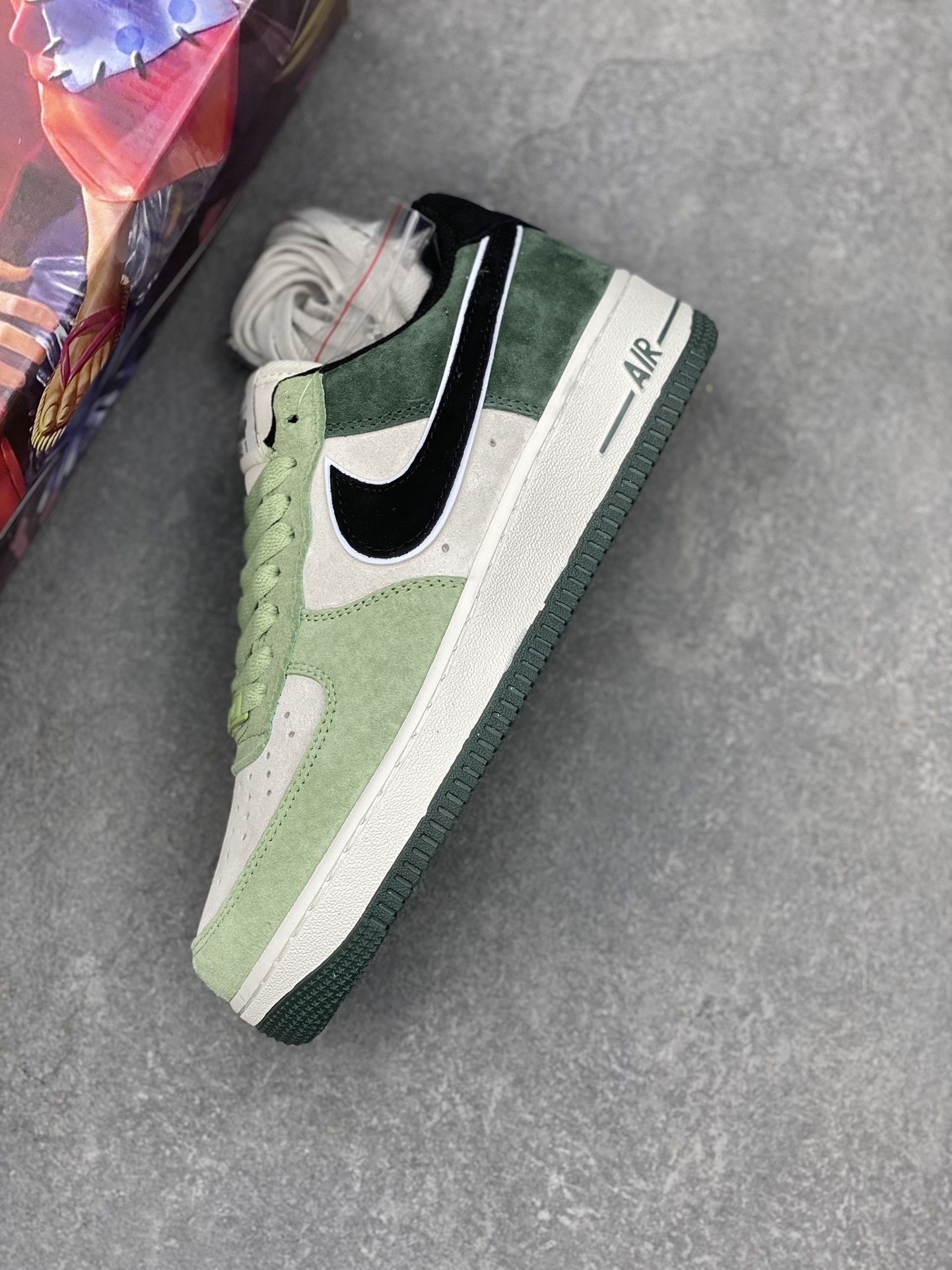 Nike Air Force 1 '07 Low Green Suede Sneakers - Iconic Style & Comfort 8 i1729964564 9320 1