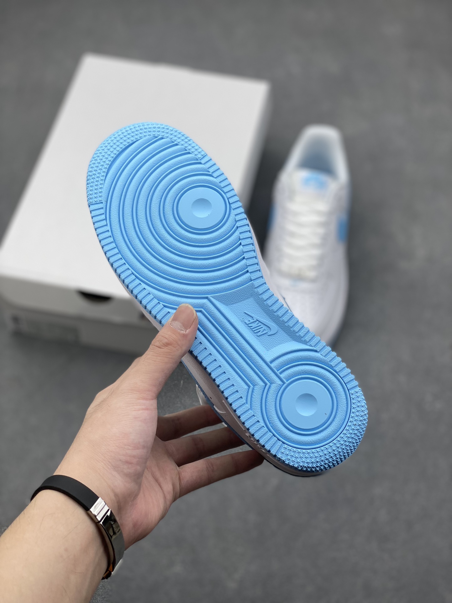 Nike Air Force 1 '07 Low White/Blue Casual Sneakers FQ4296-100 7 i1730046941 3306 7