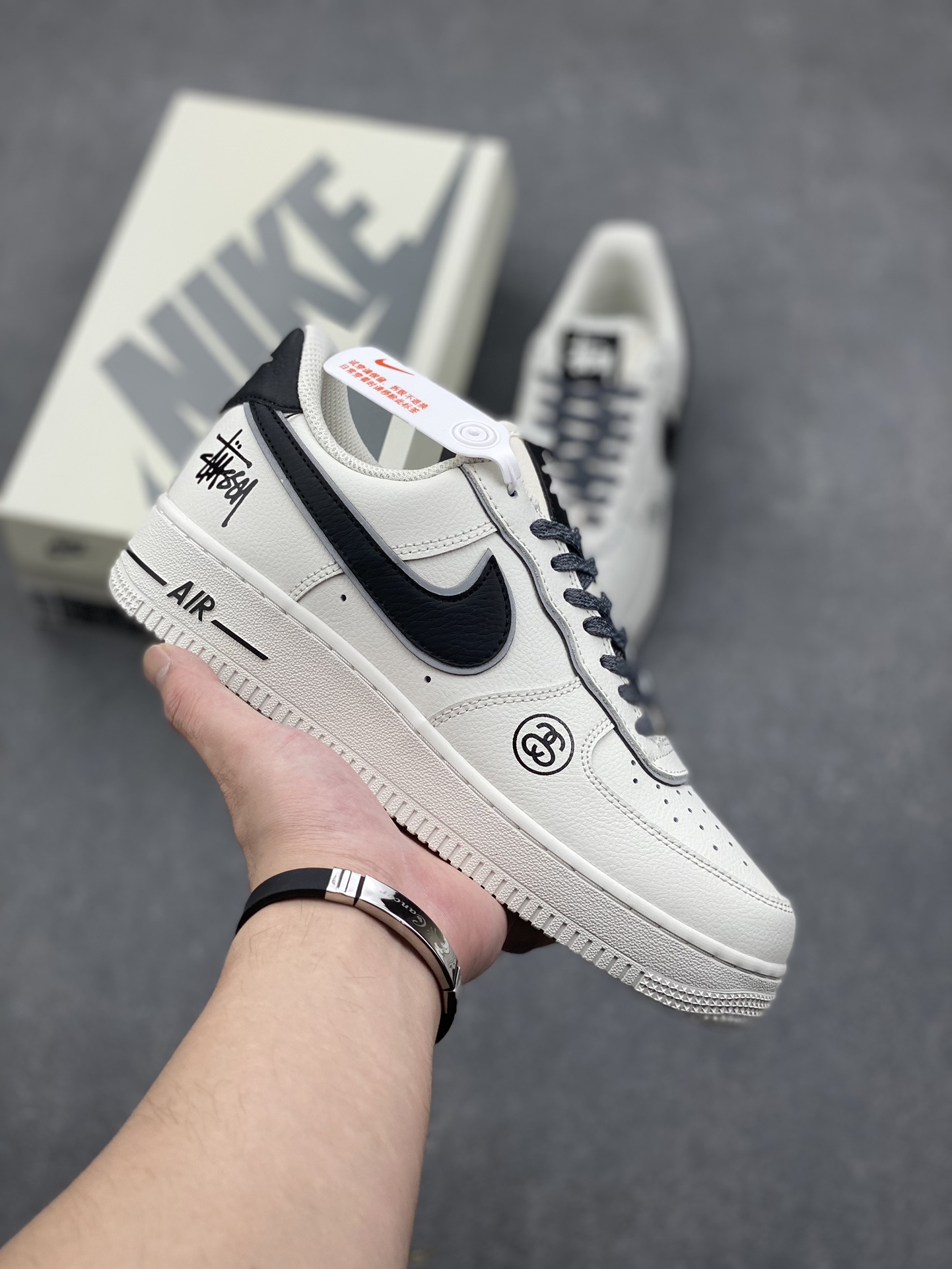 Nike Air Force 1 Low Stussy Custom Sneakers - Iconic Style & Comfort 2 i1730048101 5180 4