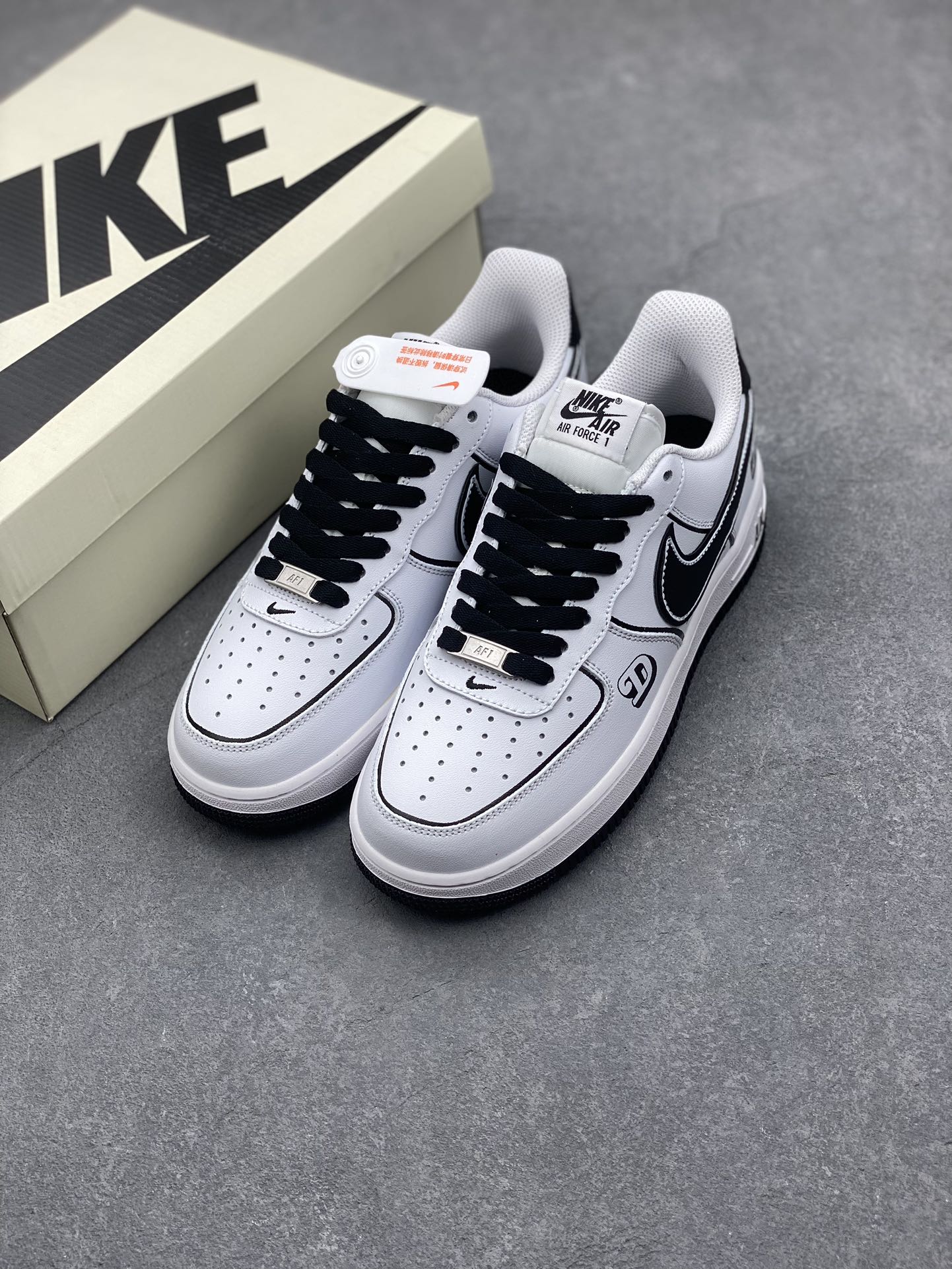 Nike Air Force 1 Low Walking 08 White Black Men's Shoes DV0788-113 9 i1730317328 6280 4