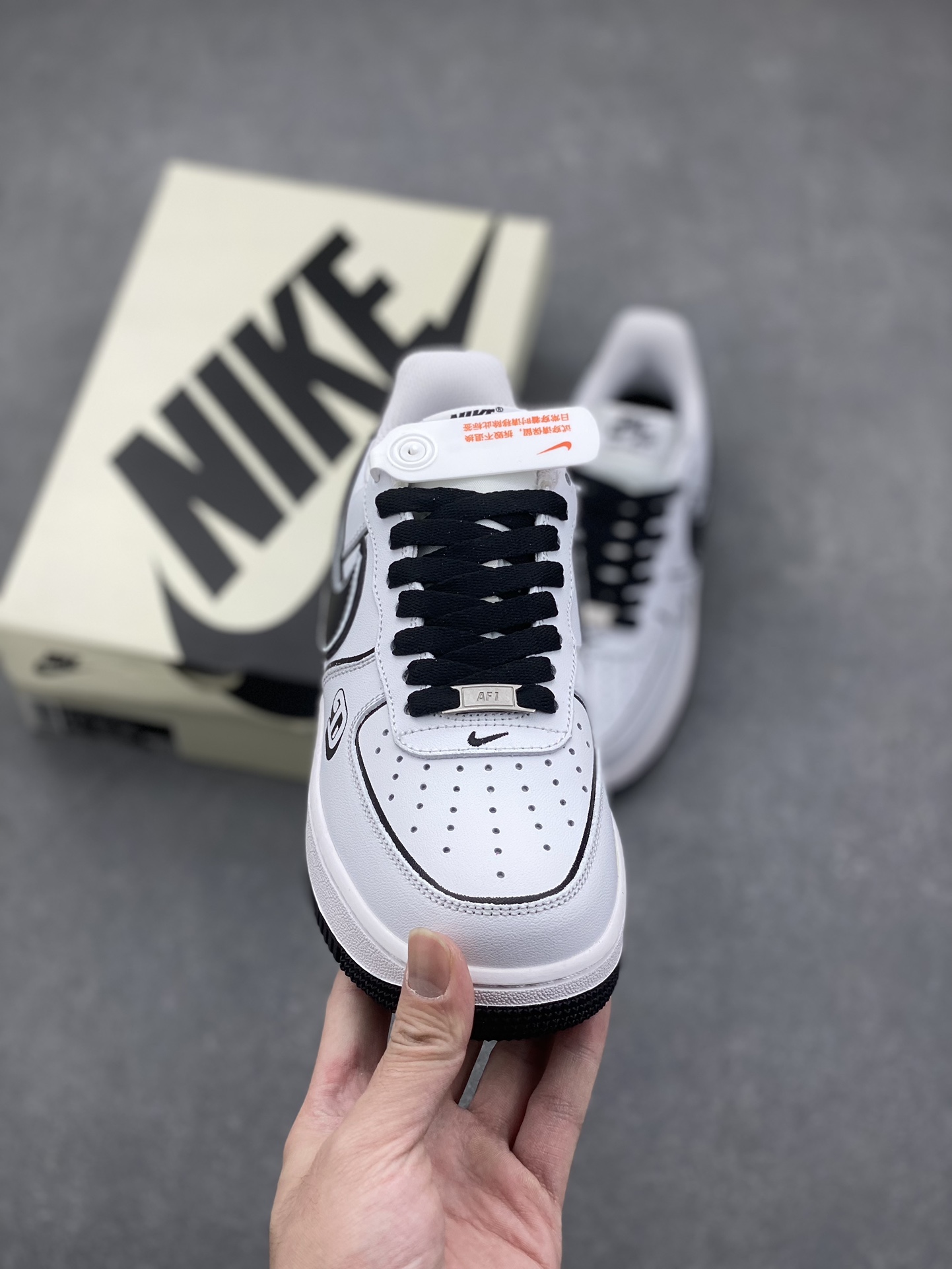 Nike Air Force 1 Low Walking 08 White Black Men's Shoes DV0788-113 3 i1730317328 8863 7