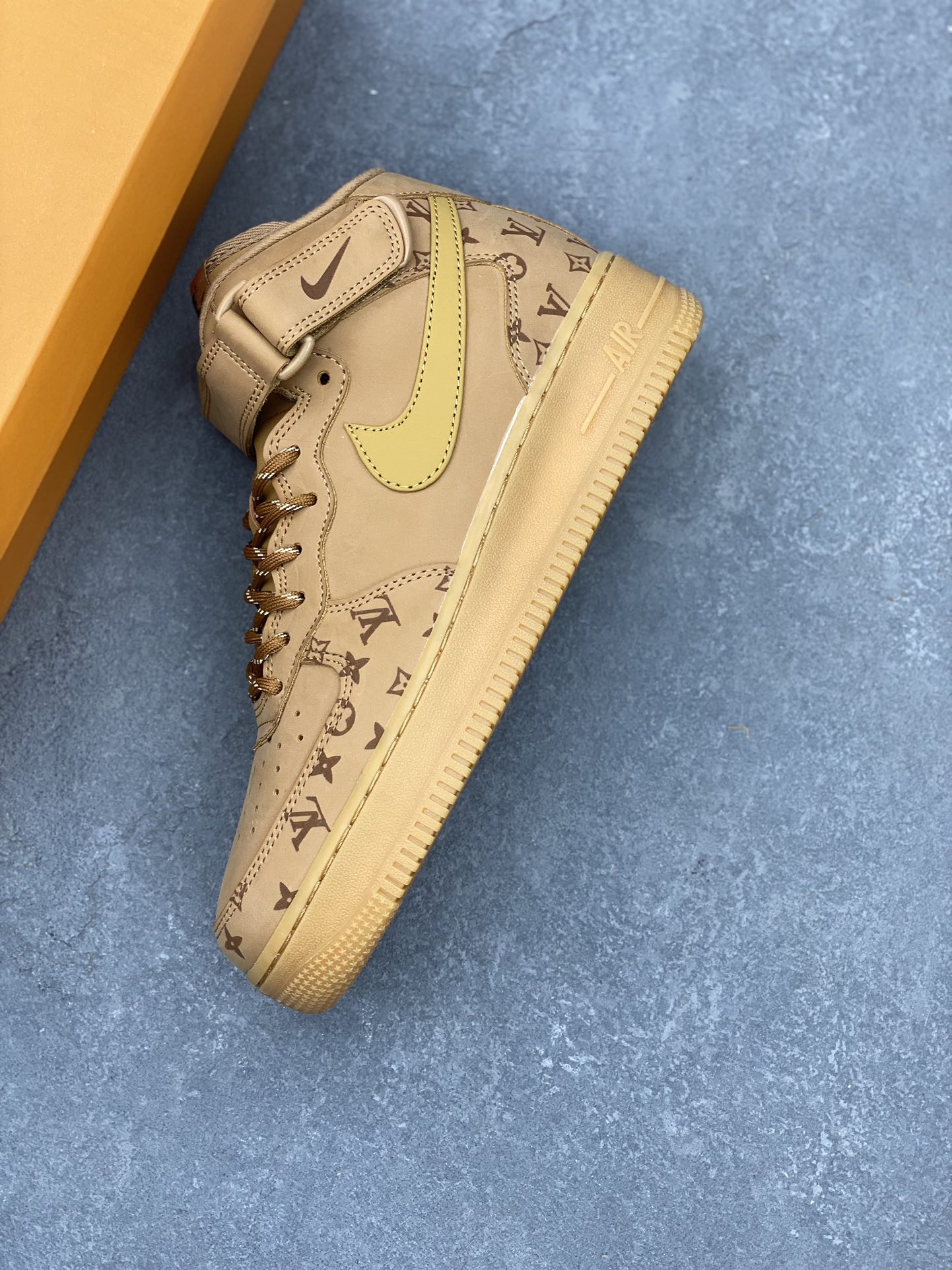 Nike Air Force 1 '07 Low Louis Vuitton Wheat Print Limited Edition 8 i1730397507 4396 3