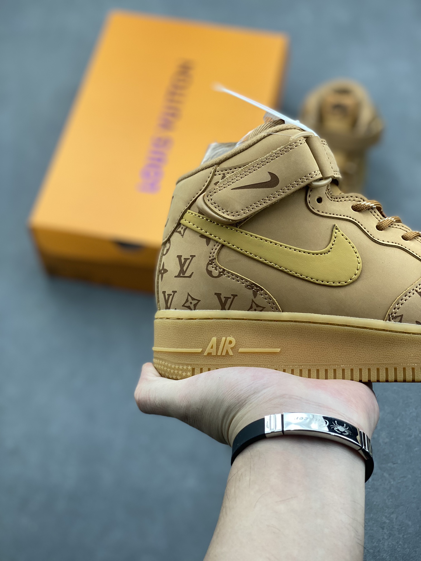 Nike Air Force 1 '07 Low Louis Vuitton Wheat Print Limited Edition 6 i1730397515 4888 0