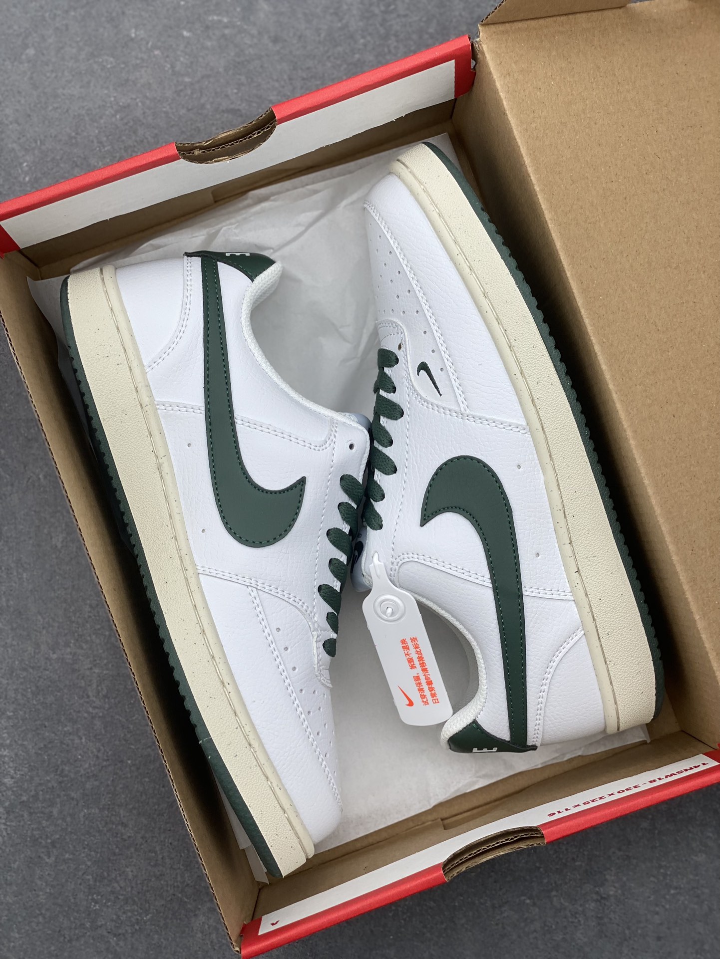 Nike Court Borough Low White Green Sneakers FV9952-101, All-Star Style 10 i1730566684 5365 2