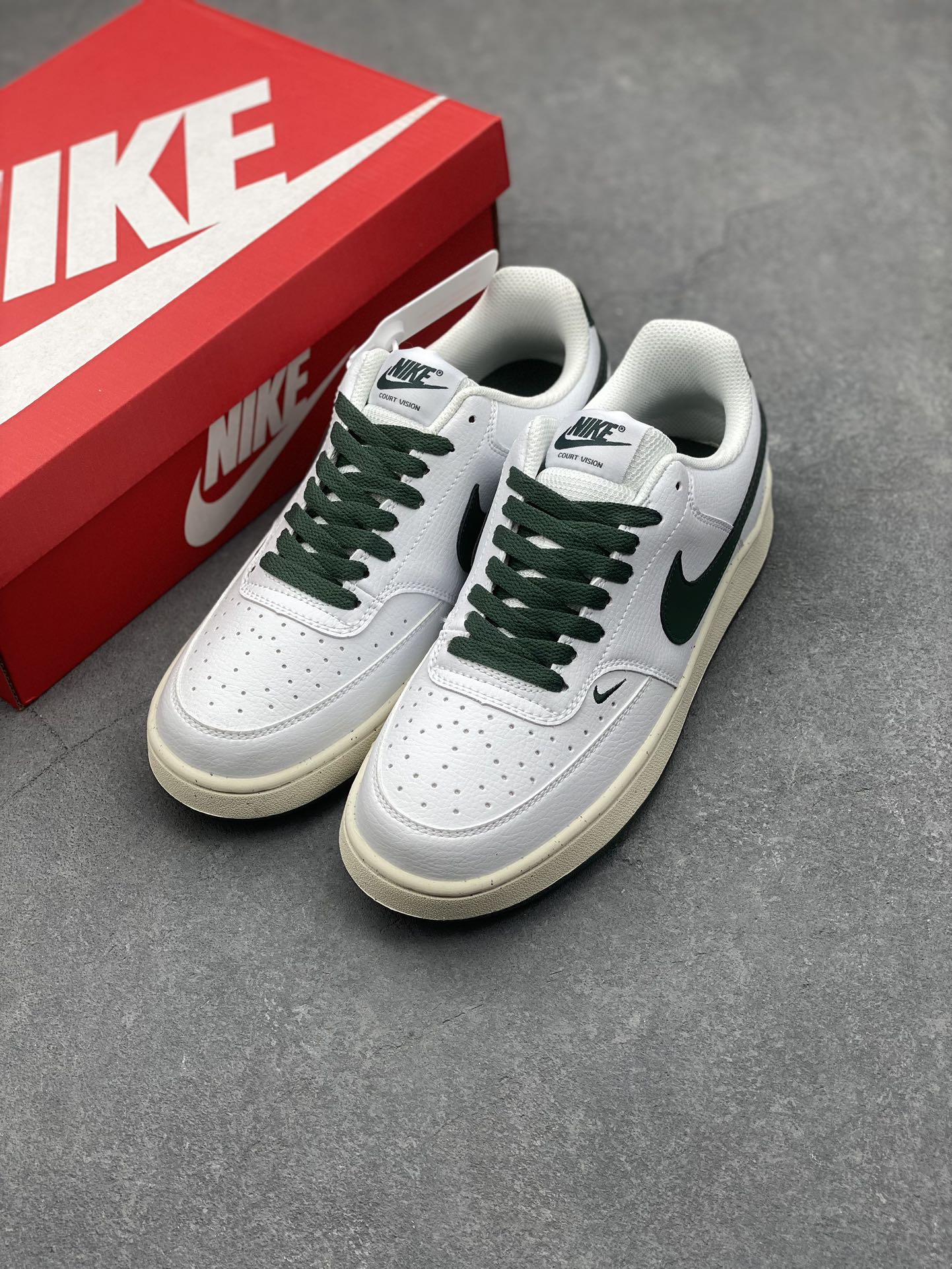 Nike Court Borough Low White Green Sneakers FV9952-101, All-Star Style 9 i1730566684 5634 1