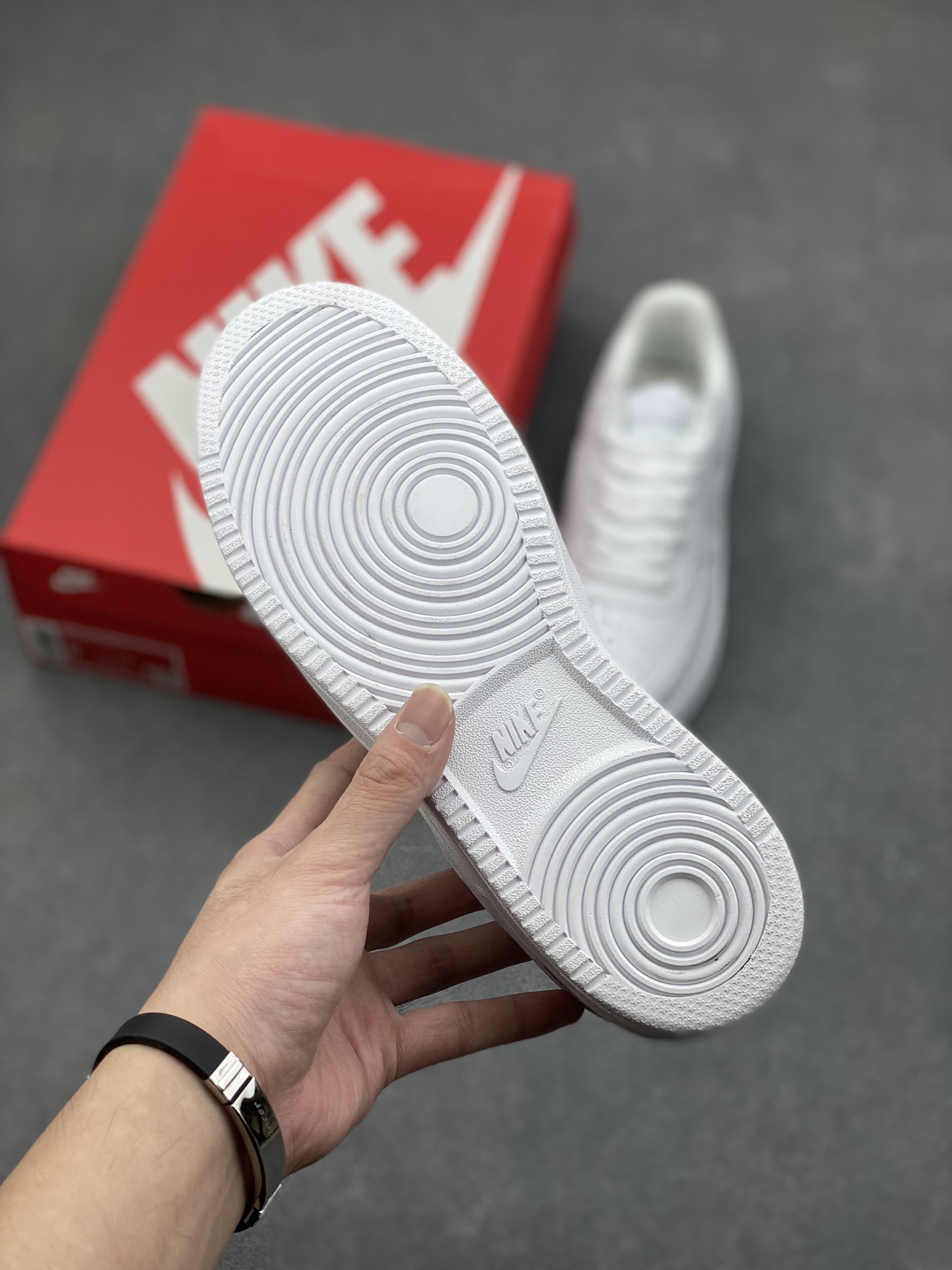 Nike Court Borough Low White Leather Sneakers - HF1741-001 - Unisex Style 7 i1730566716 202 0