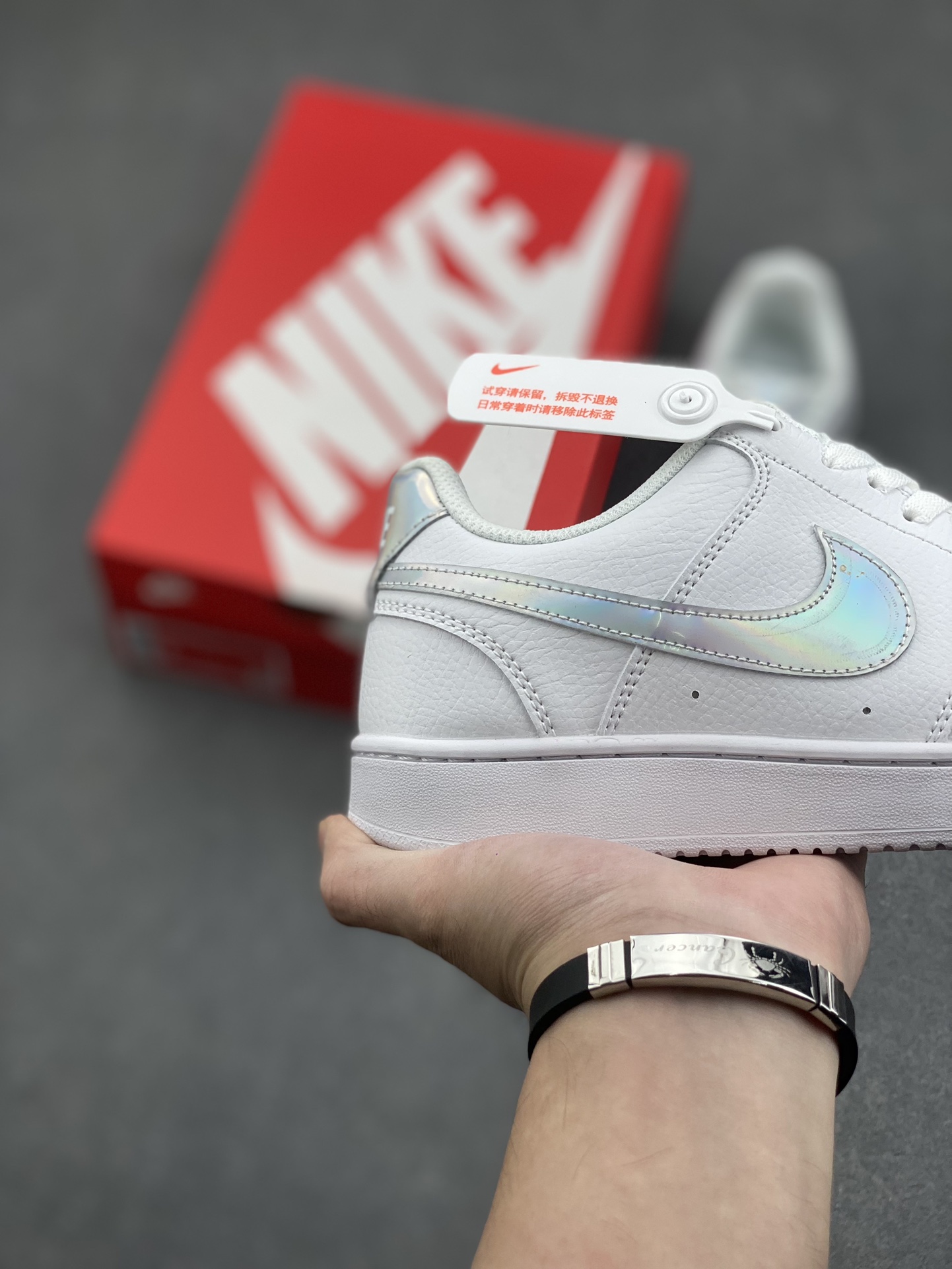 Nike Court Borough Low White Leather Sneakers Women's/Men's Size 36-45 6 i1730566748 5041 2