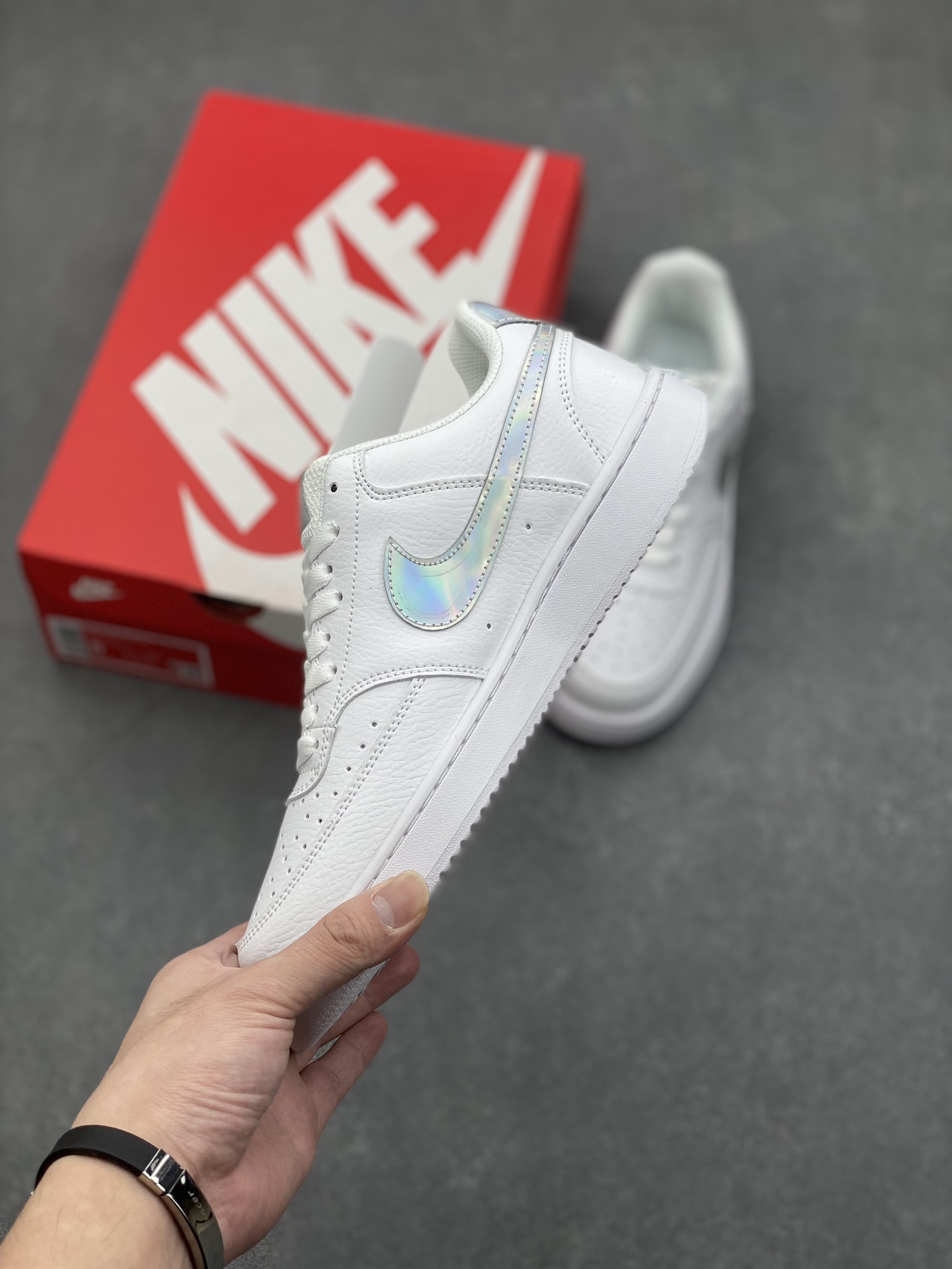 Nike Court Borough Low White Leather Sneakers Women's/Men's Size 36-45 4 i1730566748 9845 6