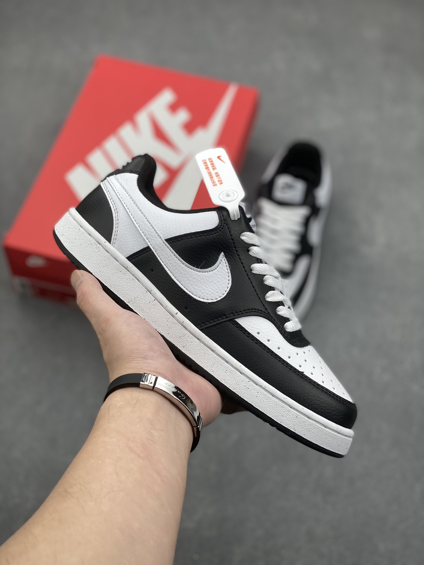 Nike Court Borough Low Black White Casual Sneakers HM9862-001 2 i1730566817 2897 2