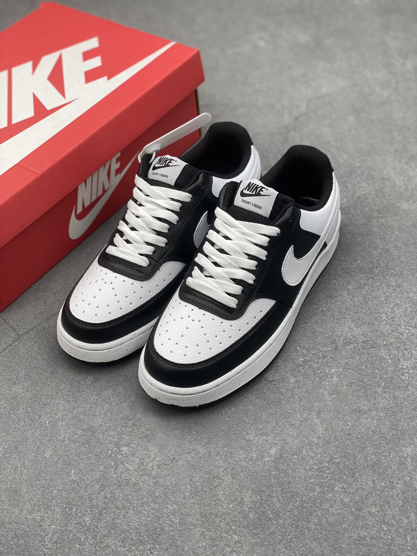Nike Court Borough Low Black White Casual Sneakers HM9862-001 9 i1730566817 4033 7