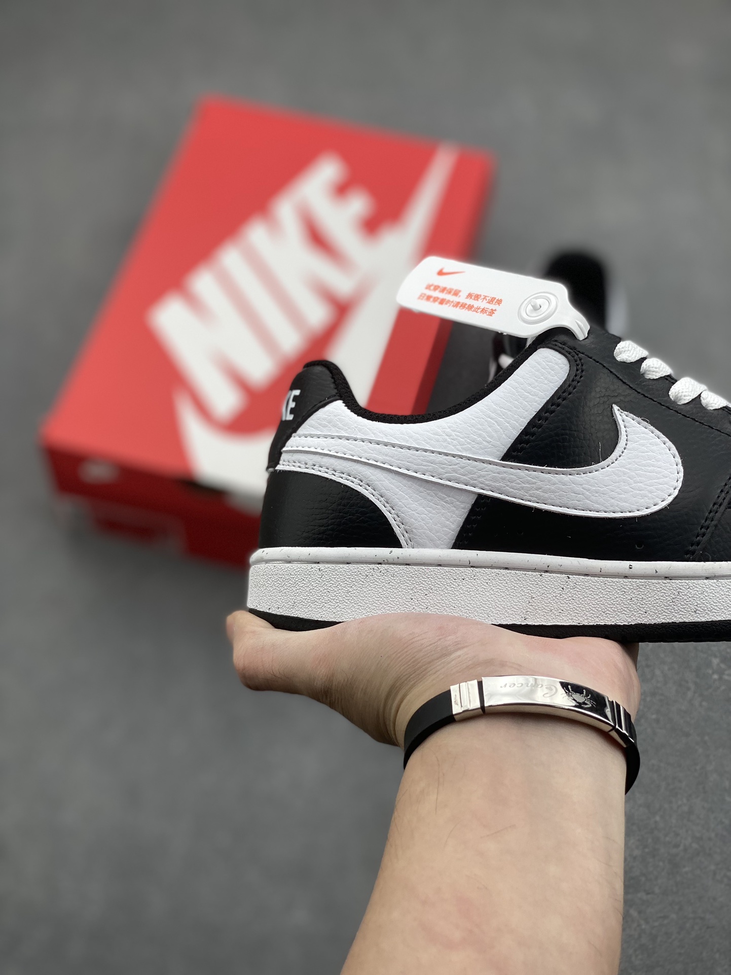 Nike Court Borough Low Black White Casual Sneakers HM9862-001 6 i1730566817 6633 5