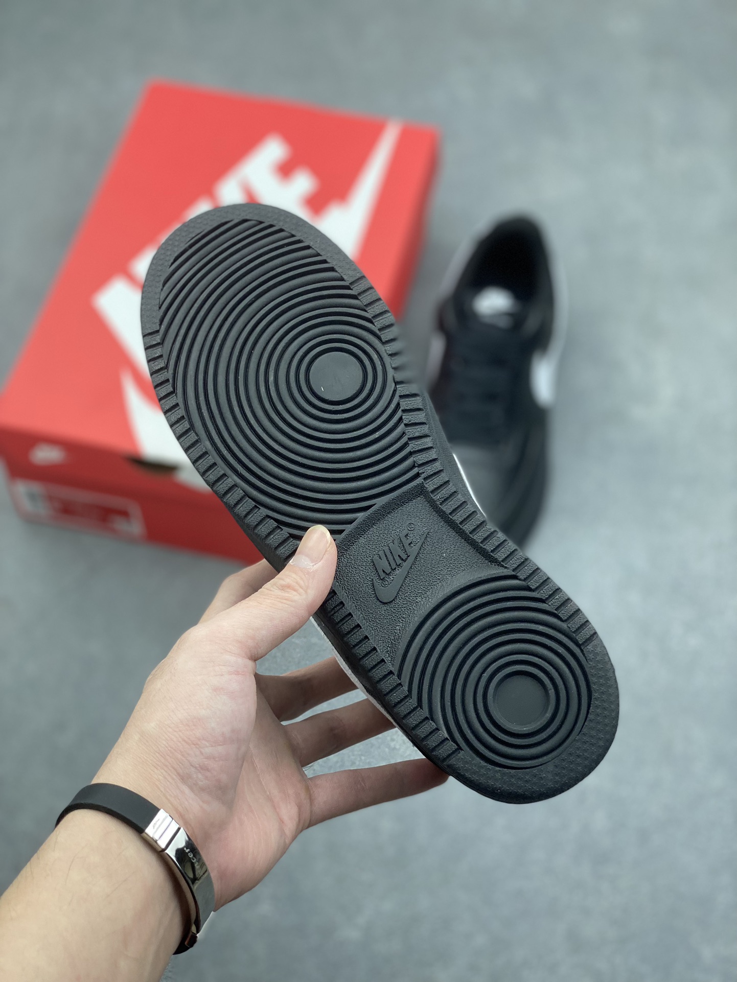 Nike Court Borough Low Black/White Leather Sneakers FZ0630-010 7 i1730567088 5606 6
