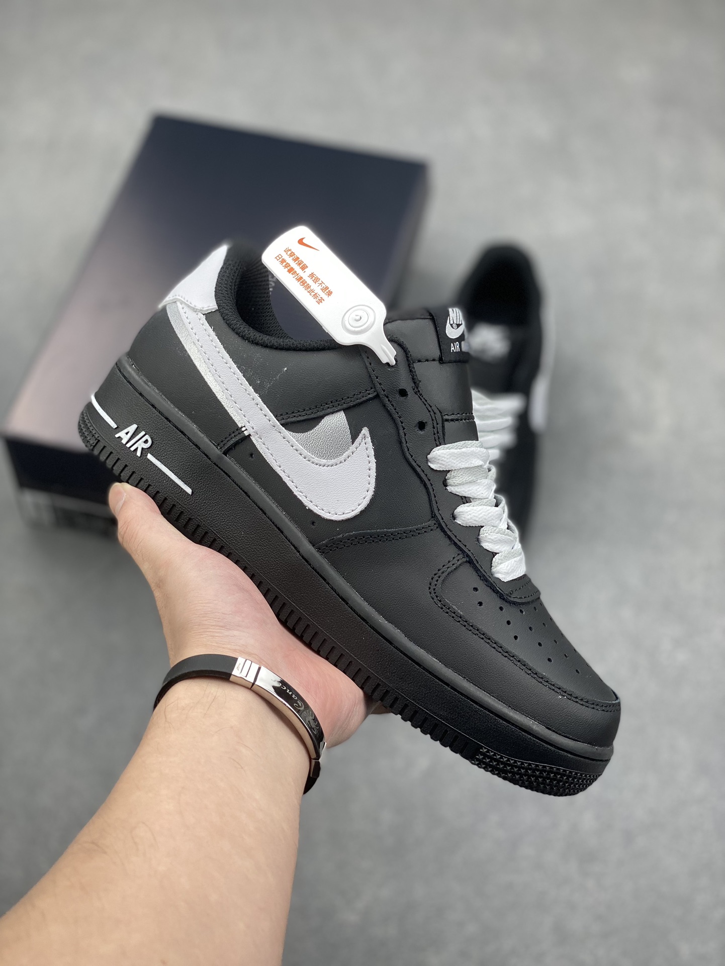 Nike Air Force 1 '07 Low Black/White Casual Sneakers DD8959-101 2 i1730653203 58 0