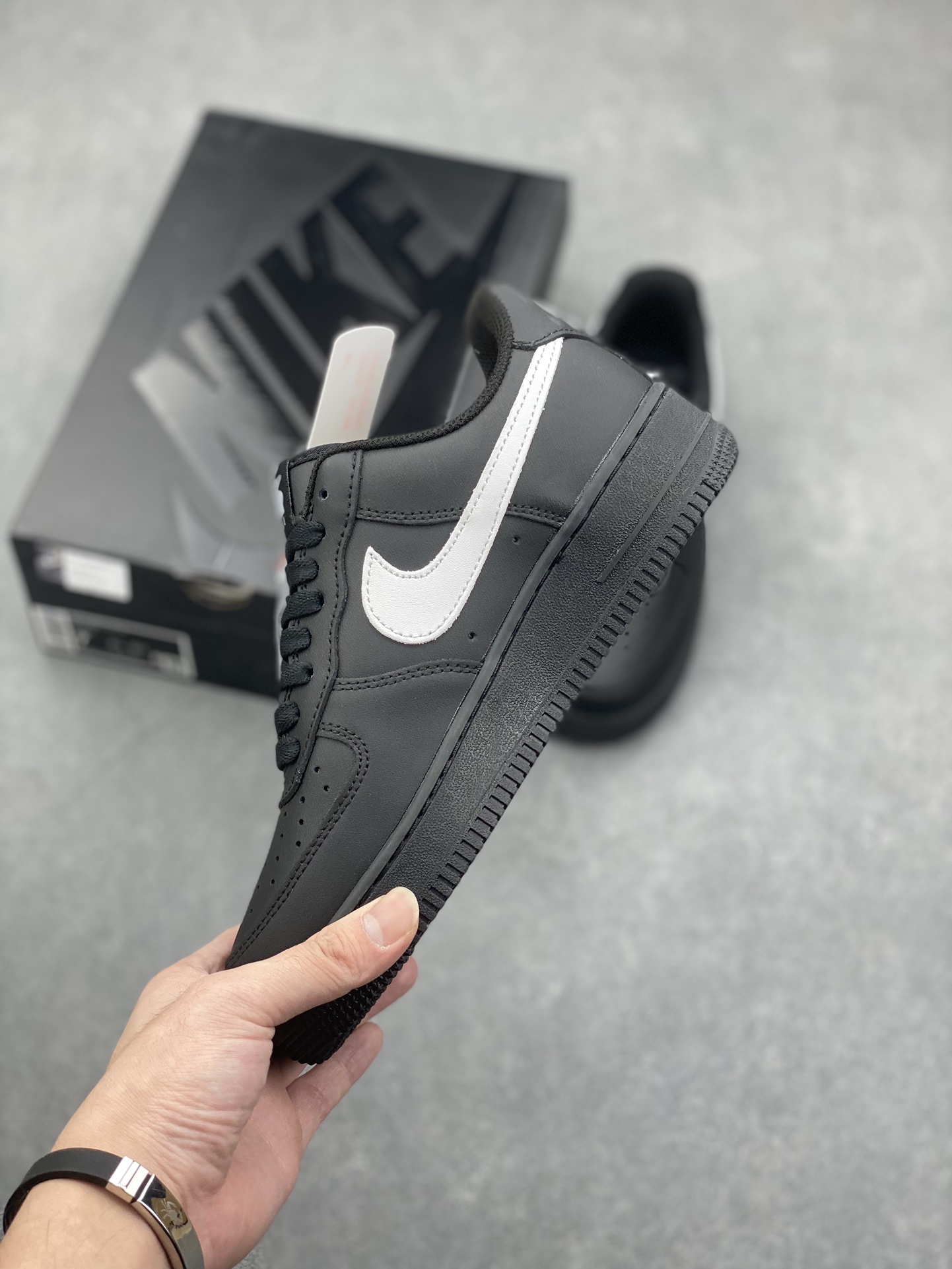 Nike Air Force 1 Low Black White Supreme, Men's Sneakers, Various Sizes 4 i1730739211 5083 7