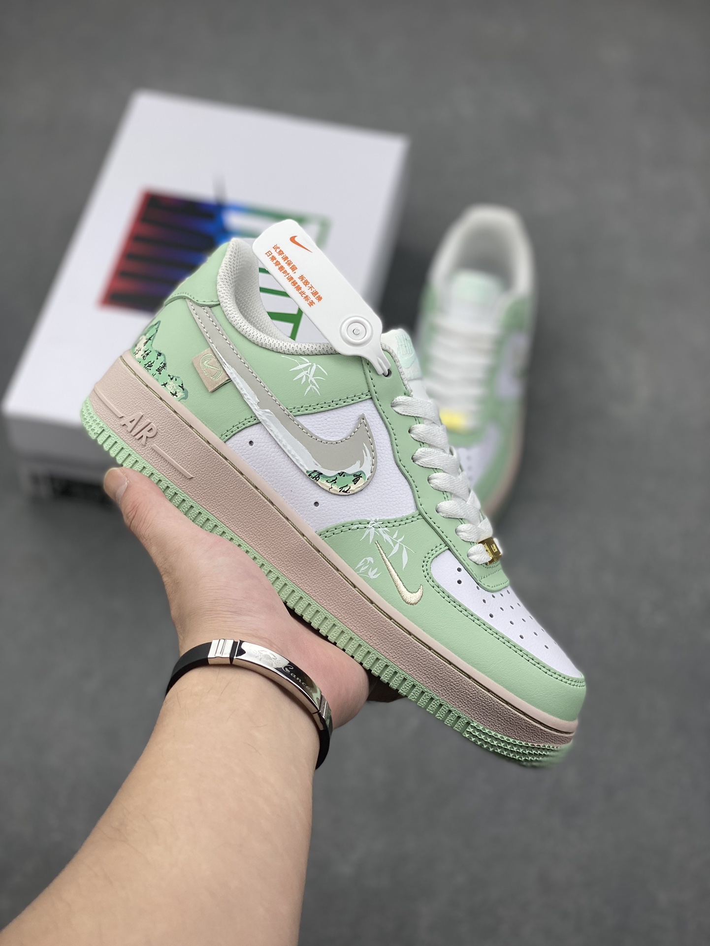 Nike Air Force 1 Low DB3301-099 - Green/White, Premium Comfort, All Sizes 2 i1730739397 6840 3