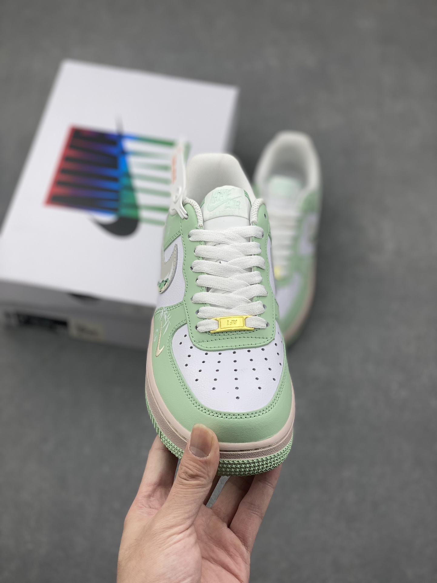 Nike Air Force 1 Low DB3301-099 - Green/White, Premium Comfort, All Sizes 3 i1730739398 3678 7