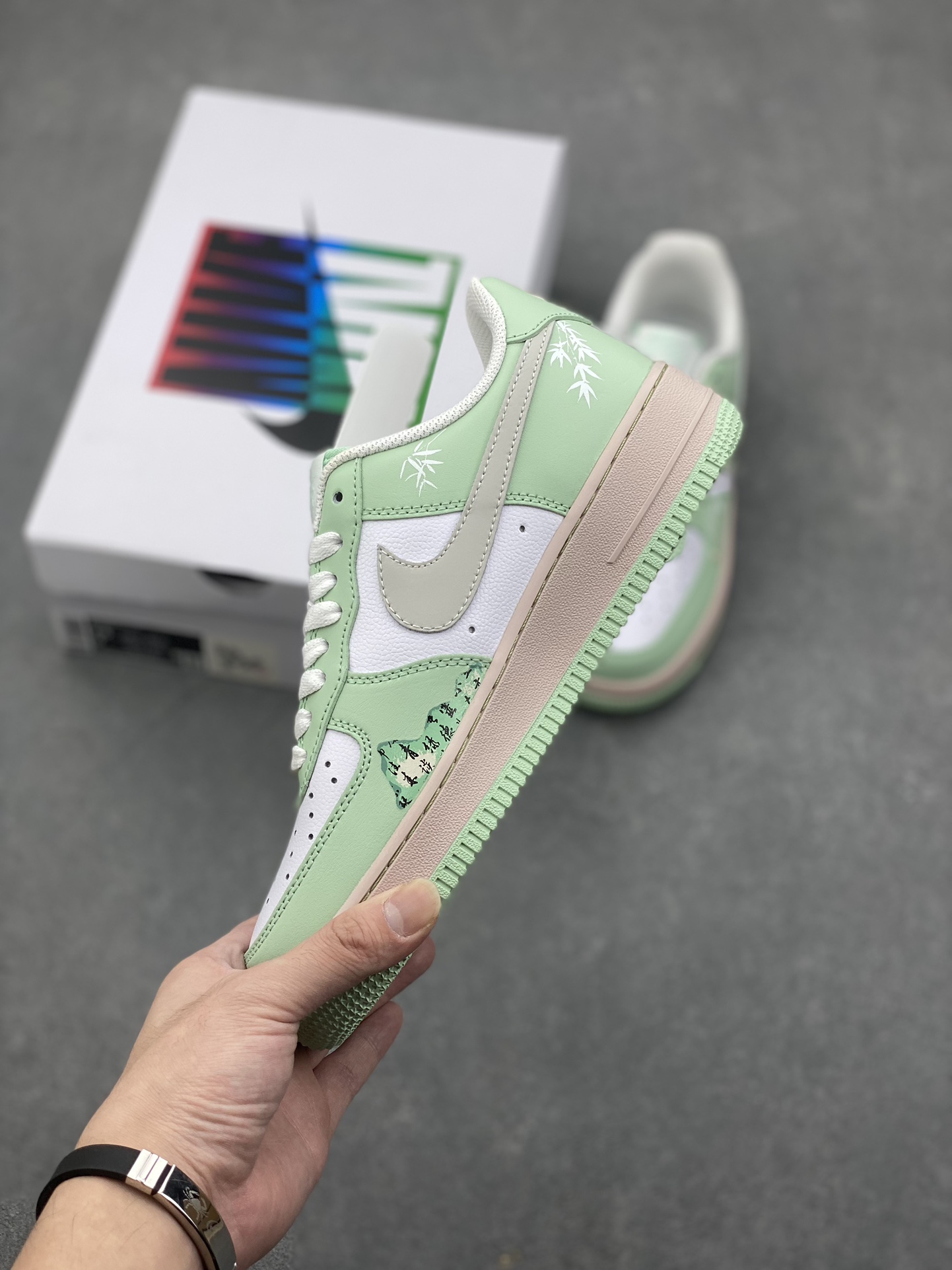 Nike Air Force 1 Low DB3301-099 - Green/White, Premium Comfort, All Sizes 4 i1730739398 406 6