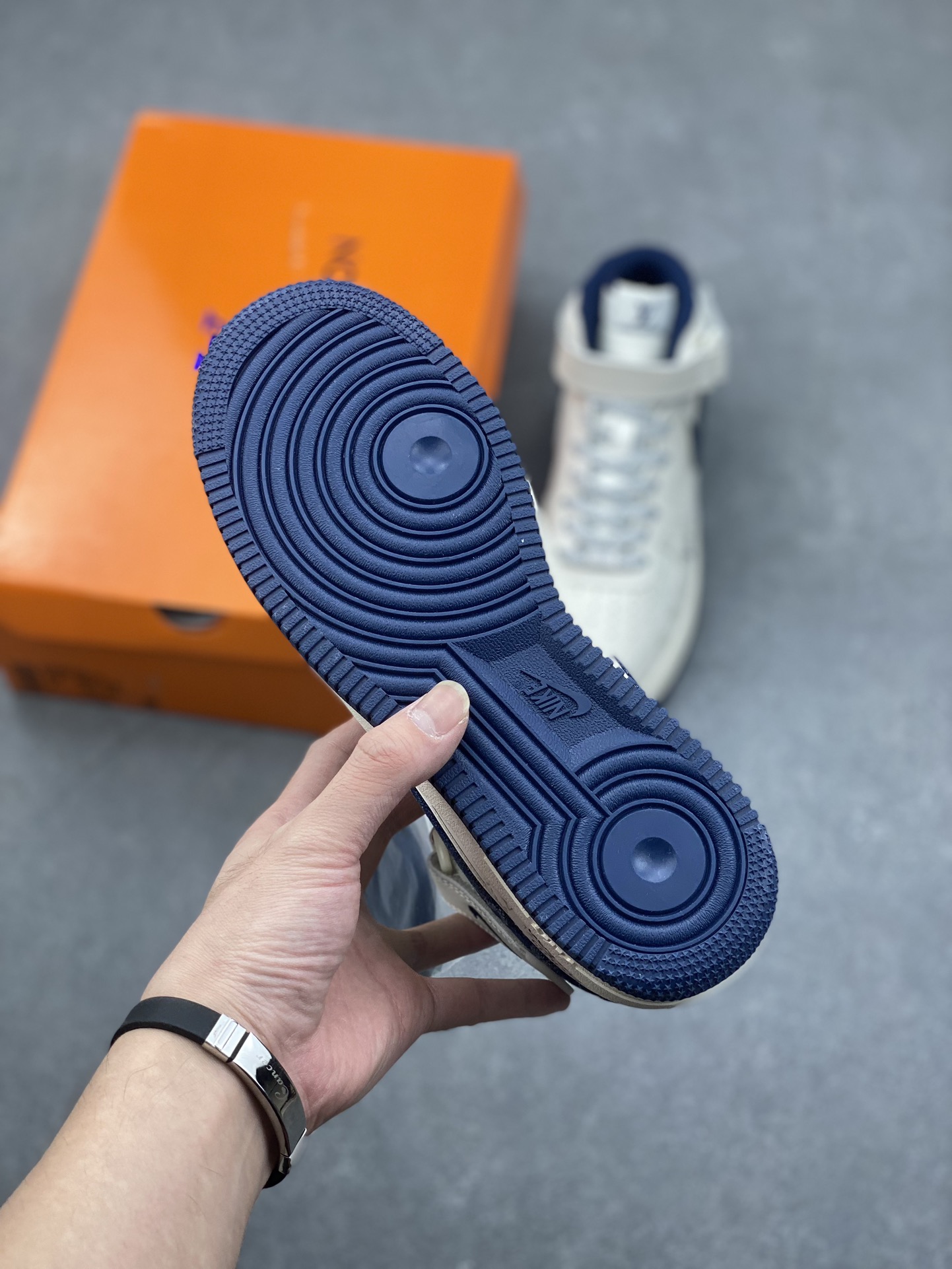 Nike Air Force 1 '07 Low Louis Vuitton Blue Denim Sneakers - Limited Edition 7 i1730823734 9649 1
