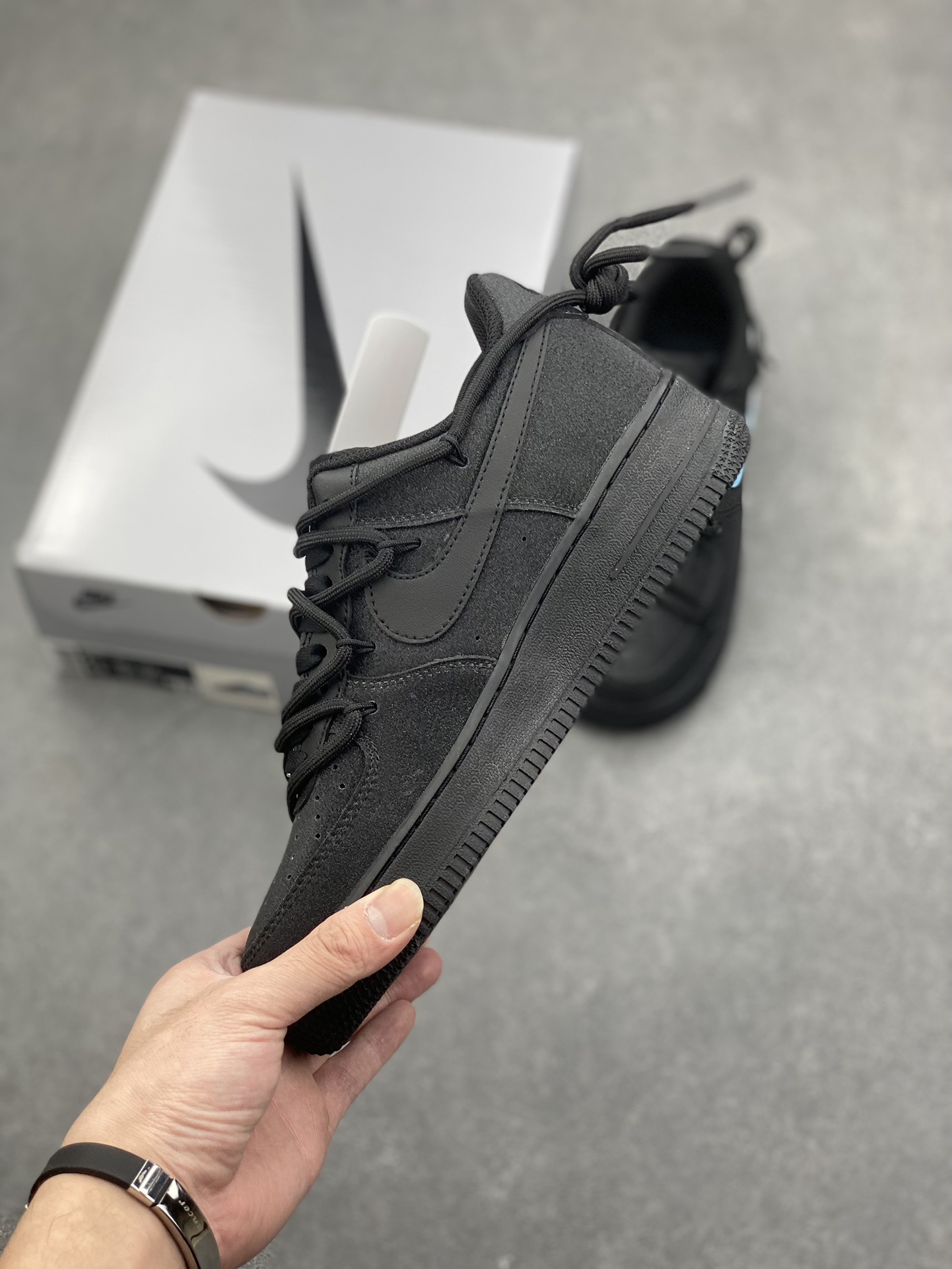 Nike Air Force 1 Low '07 Black Blue Starry Sky Custom Sneakers 4 i1730823875 8911 0