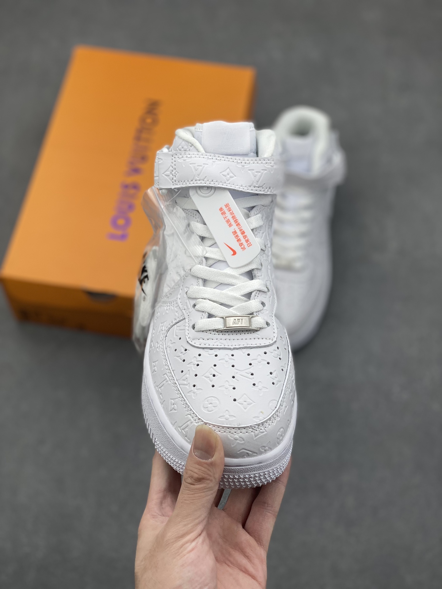 Nike Air Force 1 '07 Mid LV White - Limited Edition Designer Sneakers 3 i1731298138 1083 0