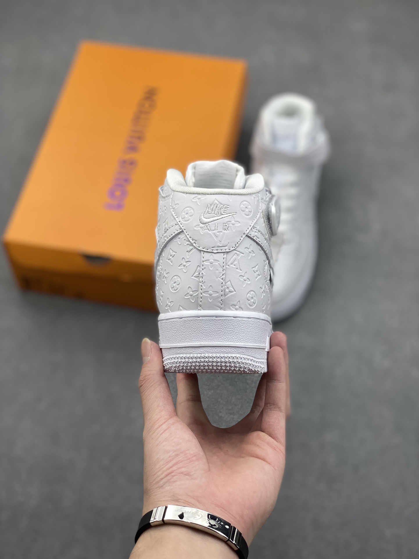 Nike Air Force 1 '07 Mid LV White - Limited Edition Designer Sneakers 5 i1731298138 2934 0