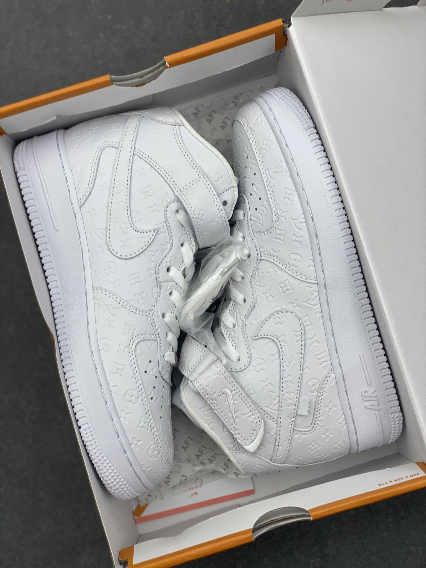 Nike Air Force 1 '07 Mid LV White - Limited Edition Designer Sneakers 10 i1731298138 5462 0
