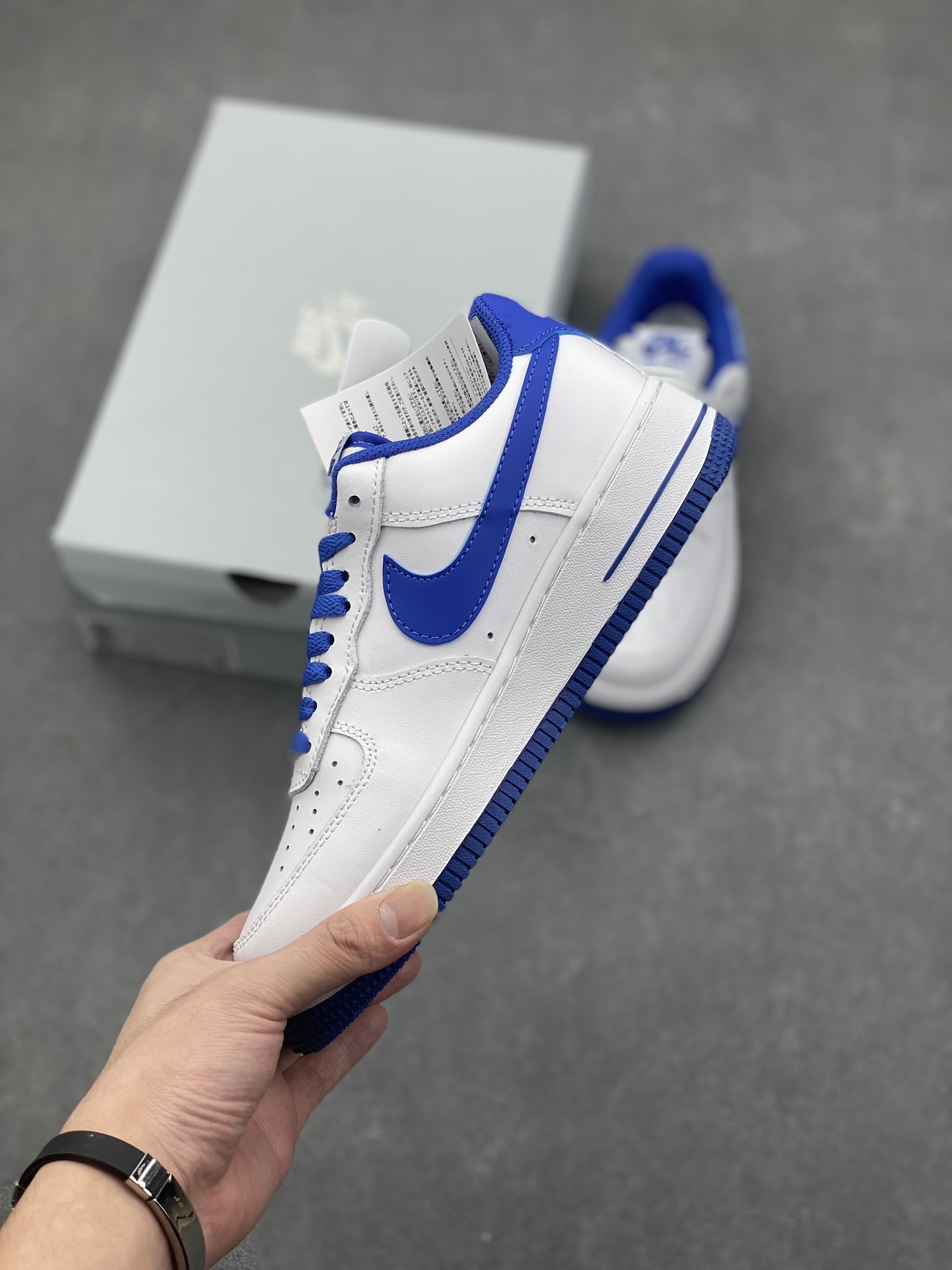 Nike Air Force 1 Low: White/Royal Blue - Iconic Style, All-Day Comfort 4 i1731298537 3609 3