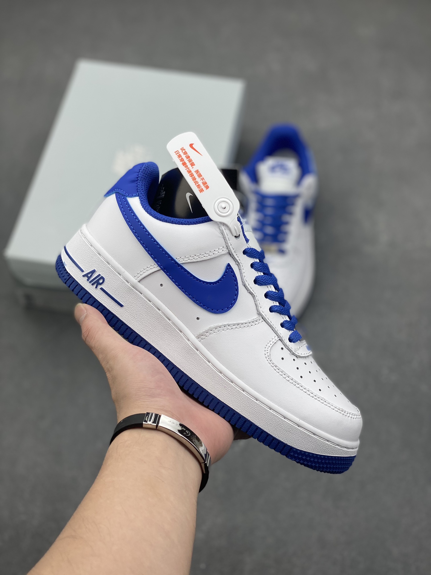 Nike Air Force 1 Low: White/Royal Blue - Iconic Style, All-Day Comfort 2 i1731298537 4073 4