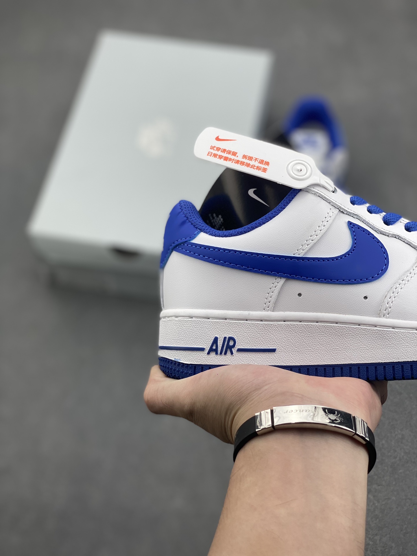 Nike Air Force 1 Low: White/Royal Blue - Iconic Style, All-Day Comfort 6 i1731298537 9179 1