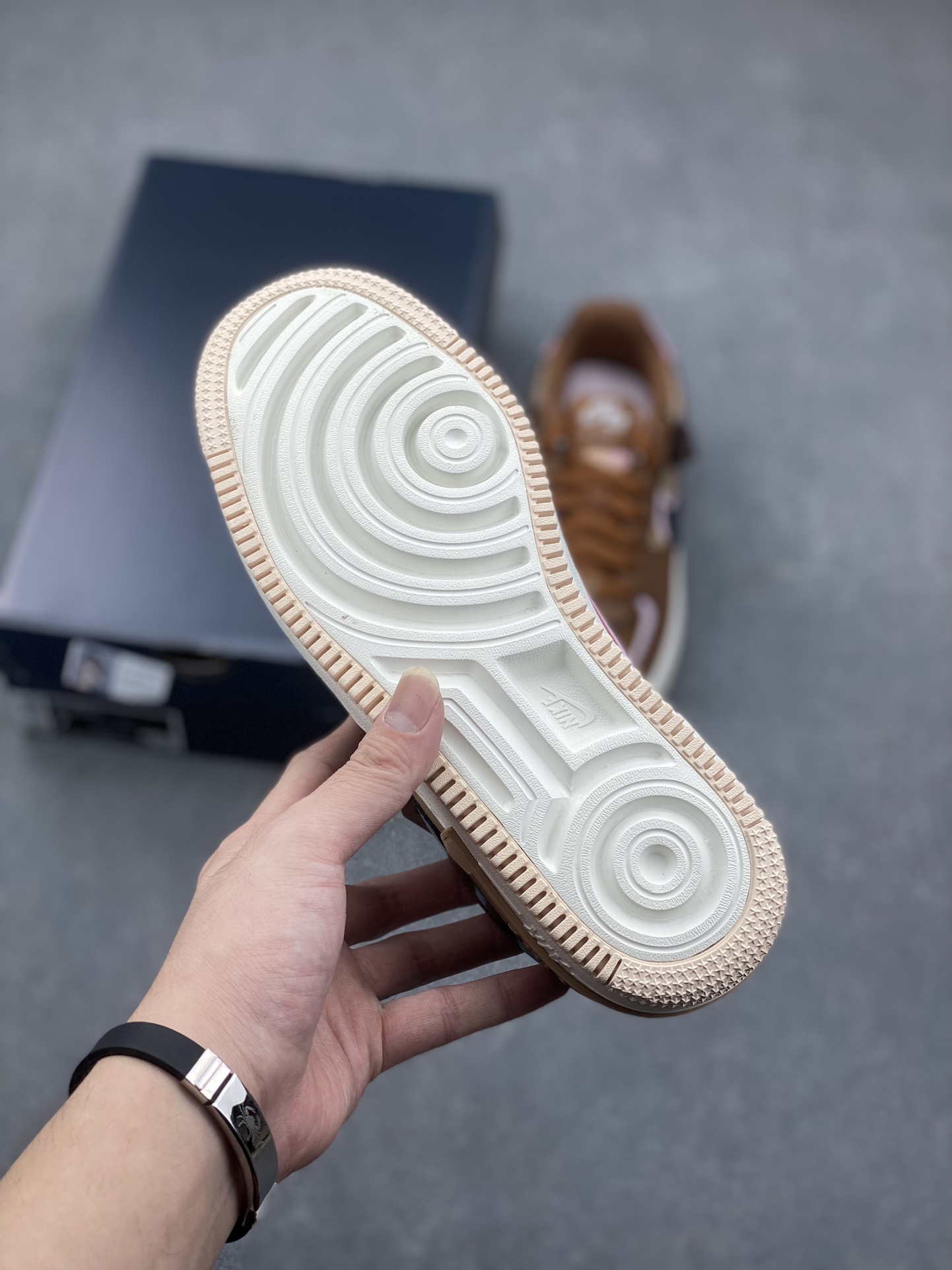 Nike Air Force 1 '07 Low Casual Sneakers - Brown, Black, and Pink 7 i1731431539 3997 6