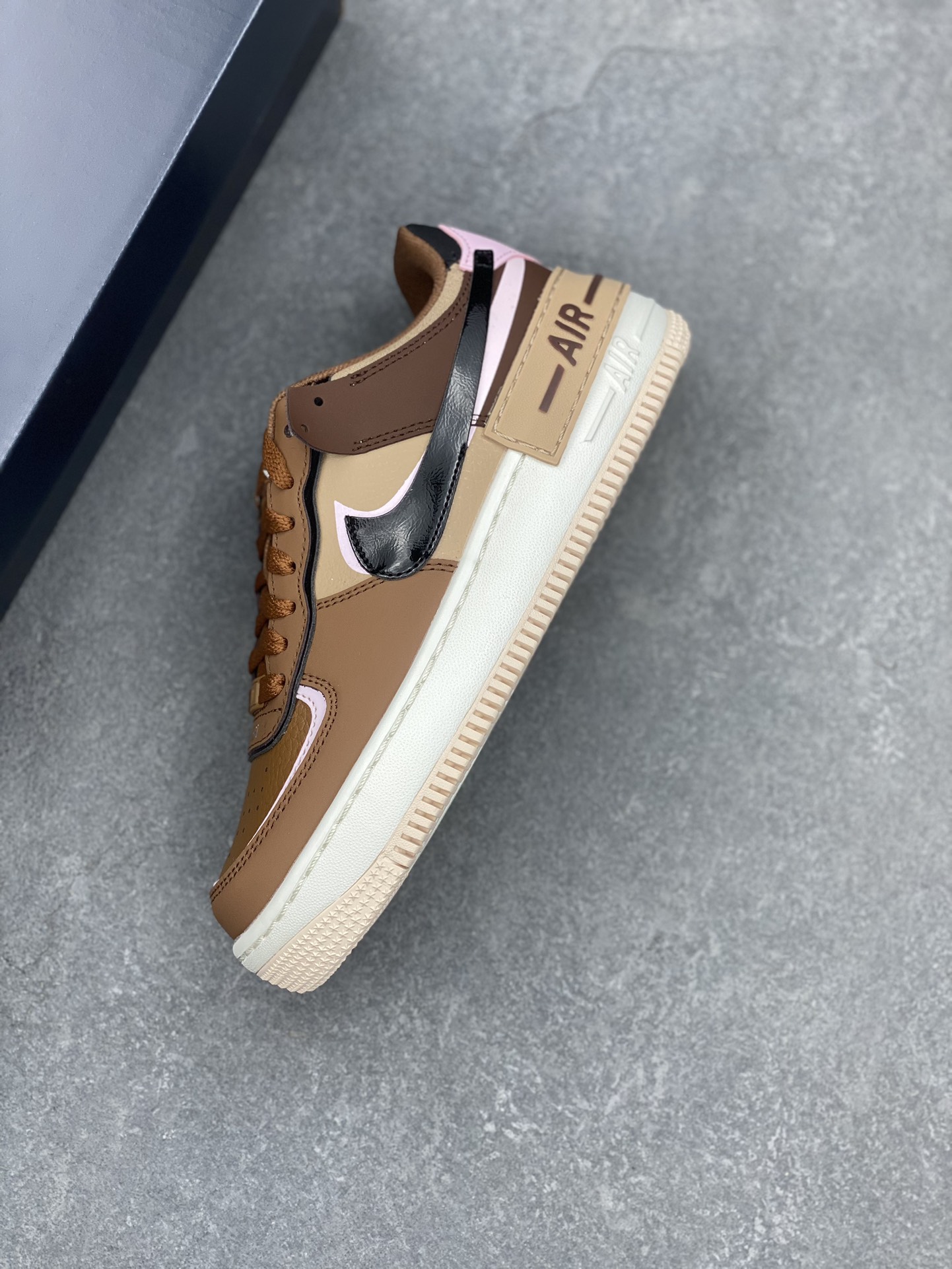 Nike Air Force 1 '07 Low Casual Sneakers - Brown, Black, and Pink 8 i1731431539 6711 2
