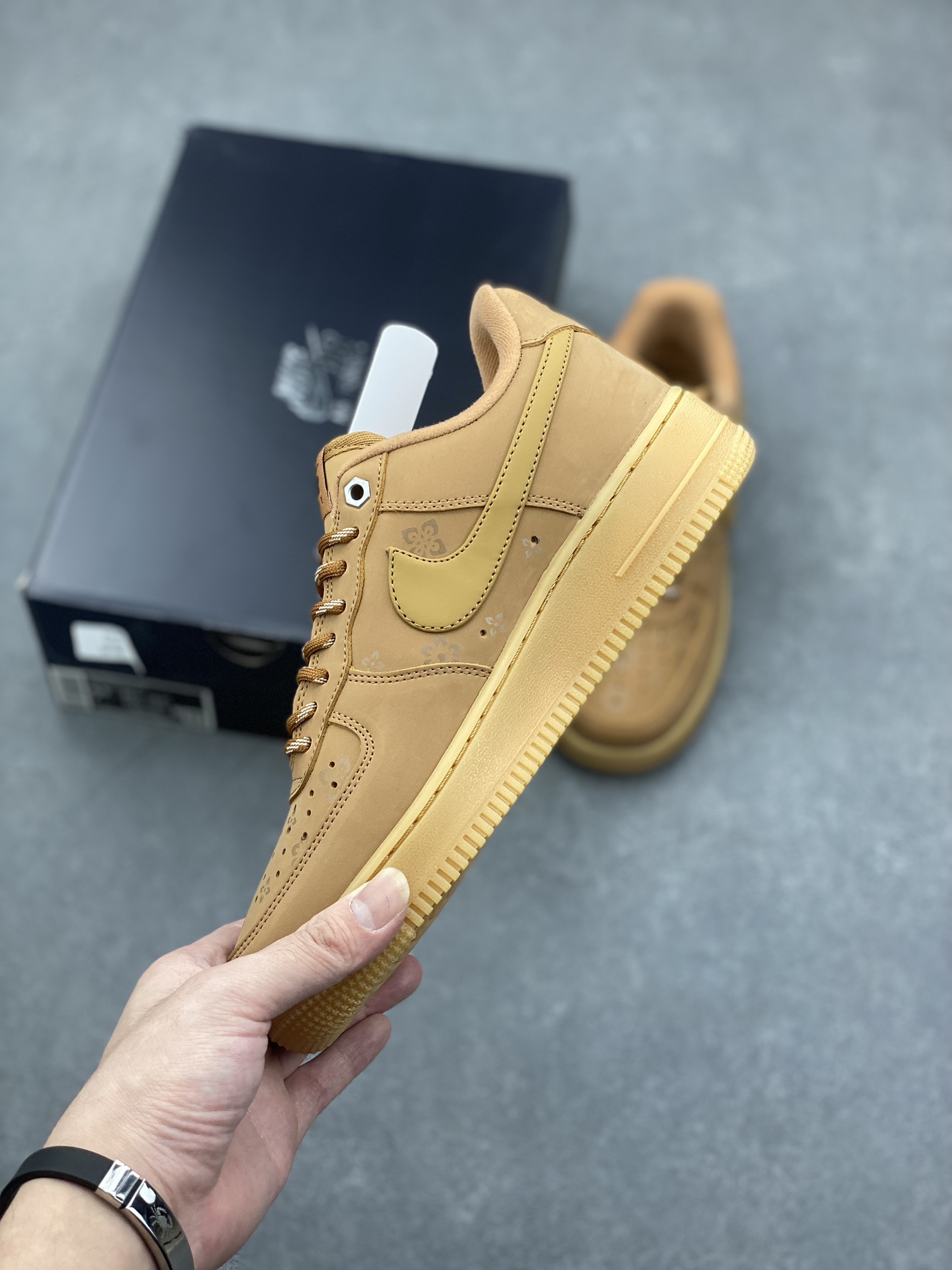 Nike Air Force 1 '07 Low Wheat Print Sneakers - Casual, Comfortable Shoes 4 i1731431614 7286 8