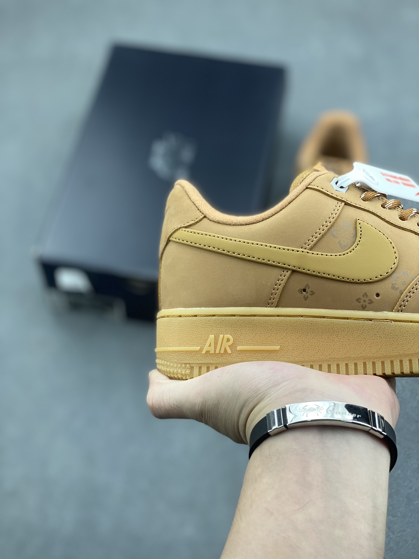 Nike Air Force 1 '07 Low Wheat Print Sneakers - Casual, Comfortable Shoes 6 i1731431614 922 5