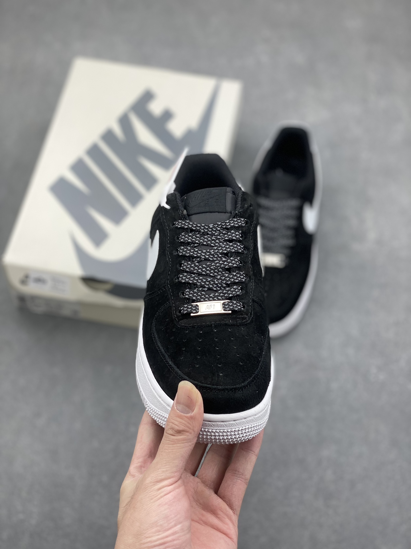 Nike Air Force 1 Low: Black Suede, Iconic Style, All-Day Comfort Sneakers 3 i1731432442 8835 1